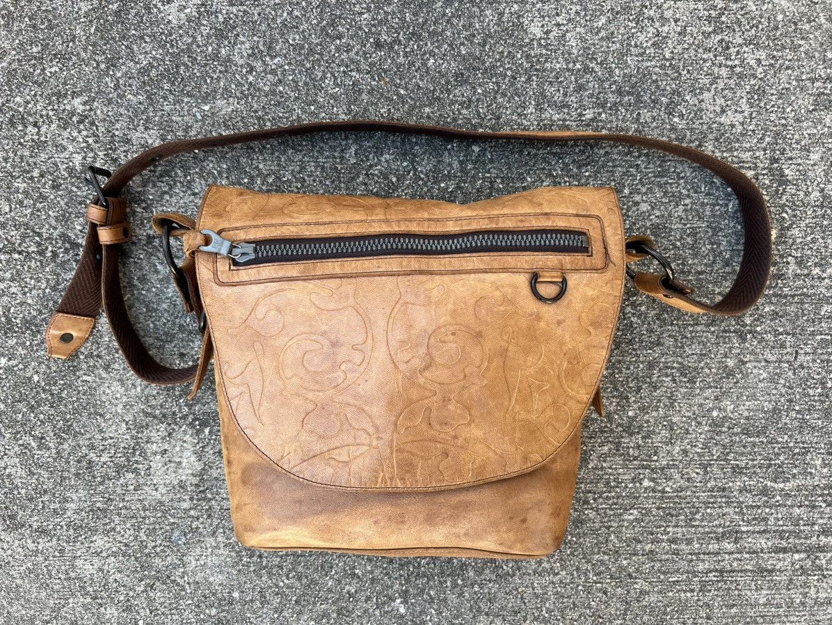 Leather Vintage Solatina Japan Patina Leather Bag Size ONE SIZE - 7 Thumbnail