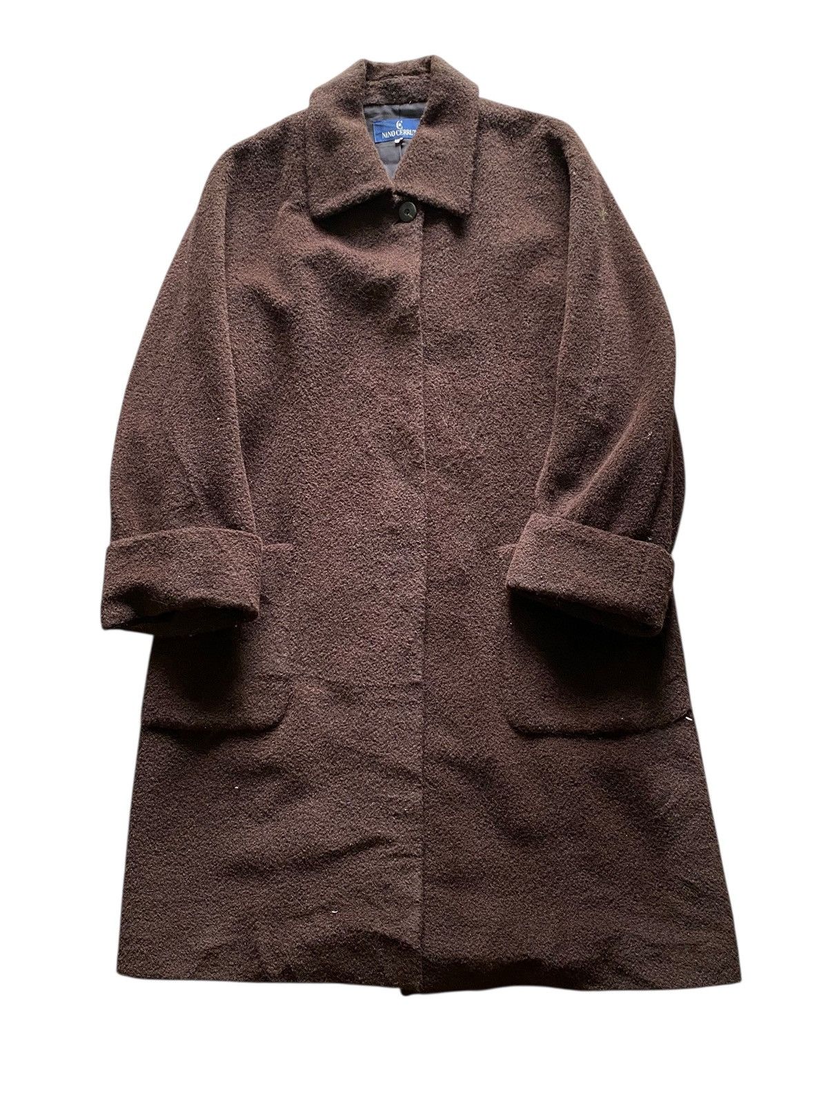 Japanese Brand Nino Cerruti Wool Coat Jacket Size US M / EU 48-50 / 2 - 1 Thumbnail
