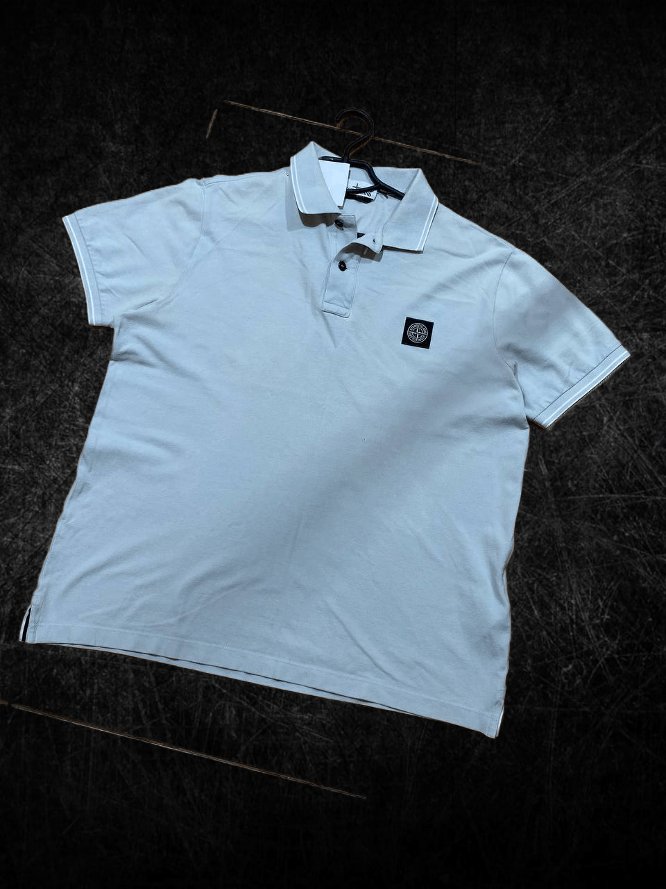 Stone Island Stone Island Men’s Casual Embroidered Logo Patch Polo Shirt Size US XXL / EU 58 / 5 - 1 Thumbnail