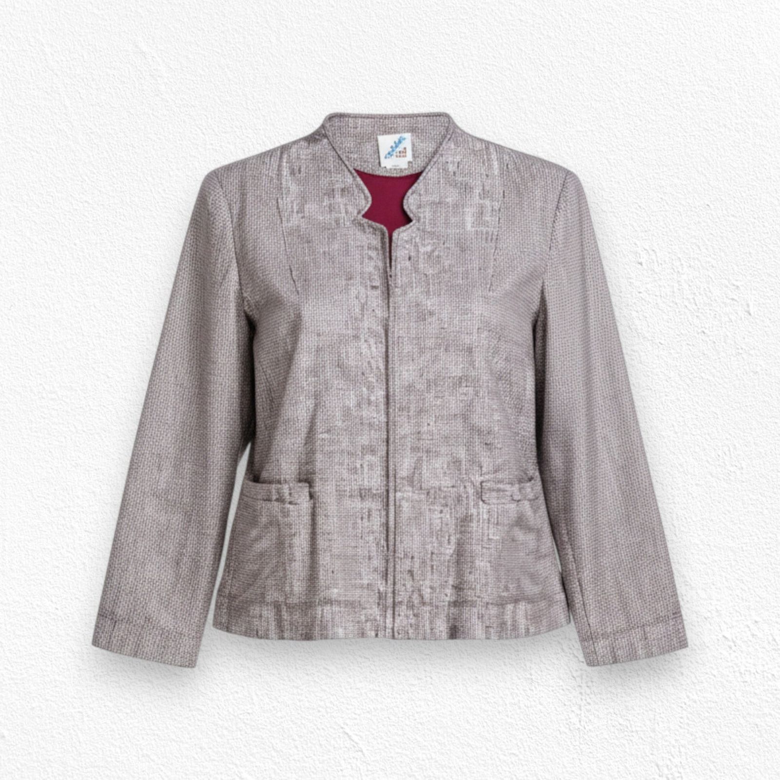 Vintage 80s Gray Tweed USA Made Blazer Jacket Size XL Size XL / US 12-14 / IT 48-50 - 1 Thumbnail