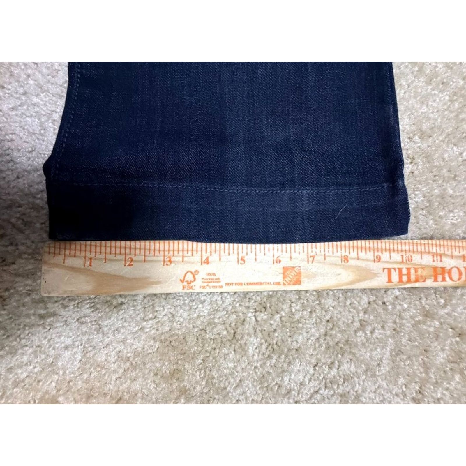 Eddie Bauer Eddie Bauer Jeans Womens 6 Bootcut Denim Jeans Blue 30x32 Regular Zip Pocket 5-Pocket Dresscode Classic Size 28" / US 6 / IT 42 - 8 Thumbnail