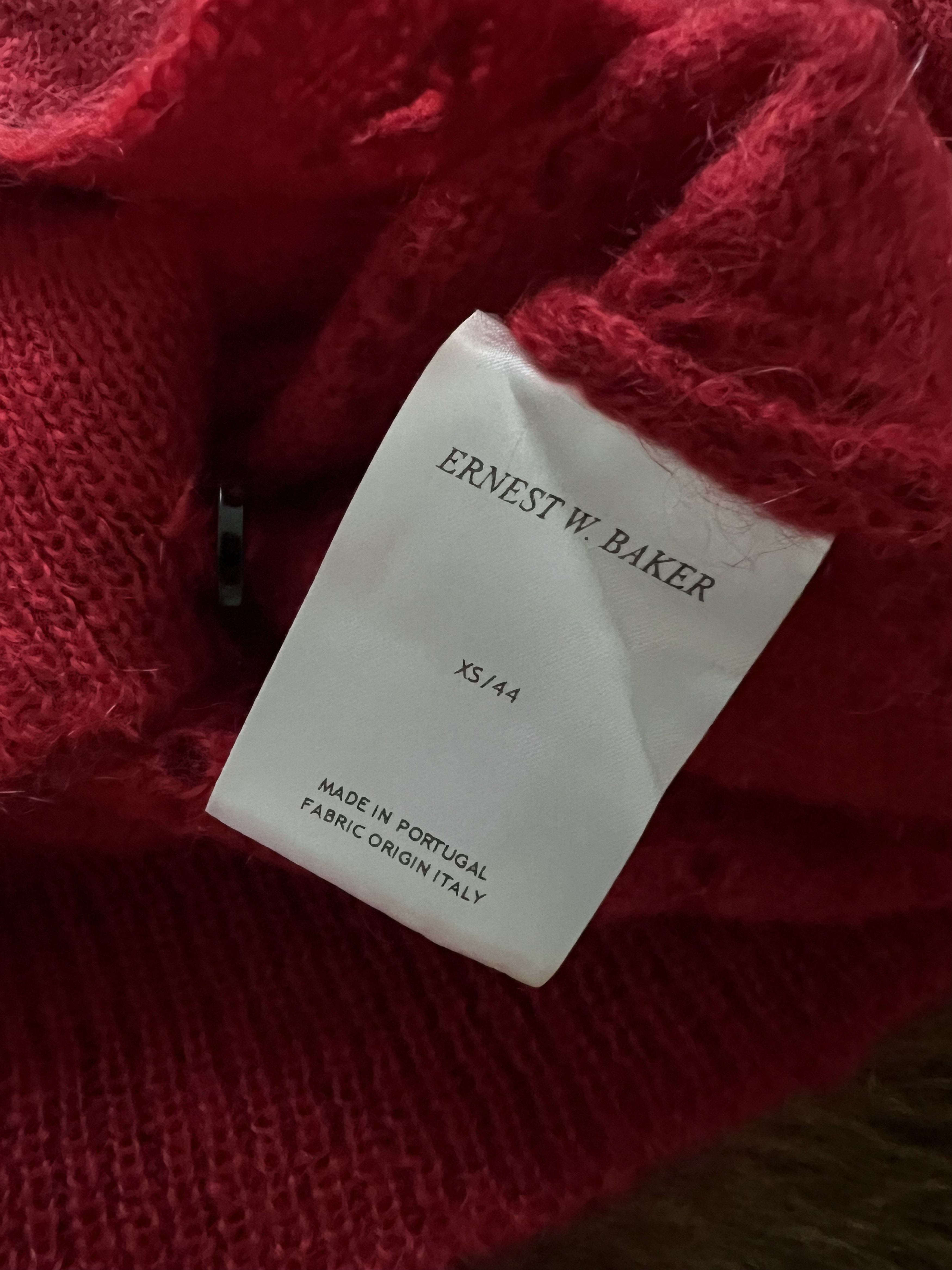 Ernest W. Baker Ernest W. Baker Mohair Cardigan Size US S / EU 44-46 / 1 - 6 Thumbnail