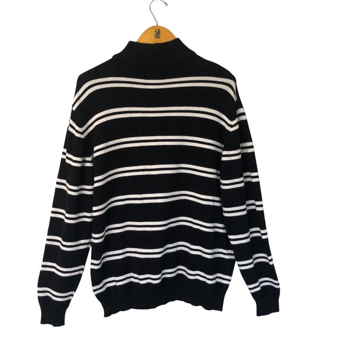 Pull & Bear Vintage Pull & Bear Crewneck Striped Knitwear Sweater Jumper Size US L / EU 52-54 / 3 - 5 Thumbnail