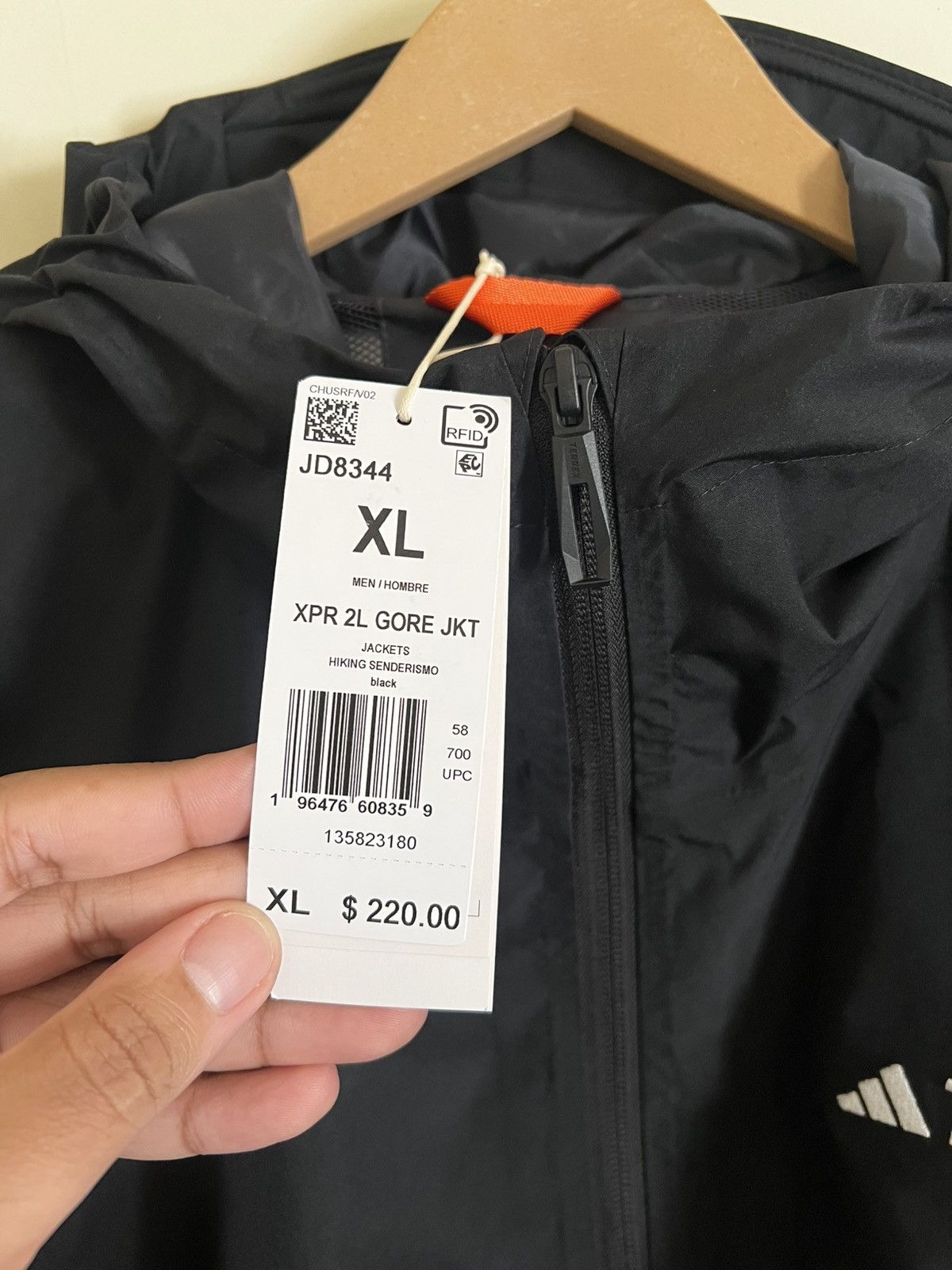 Adidas NWT Adidas Terrex Xperior 2L GORE-TEX Performance Jacket XL Size US XL / EU 56 / 4 - 4 Thumbnail