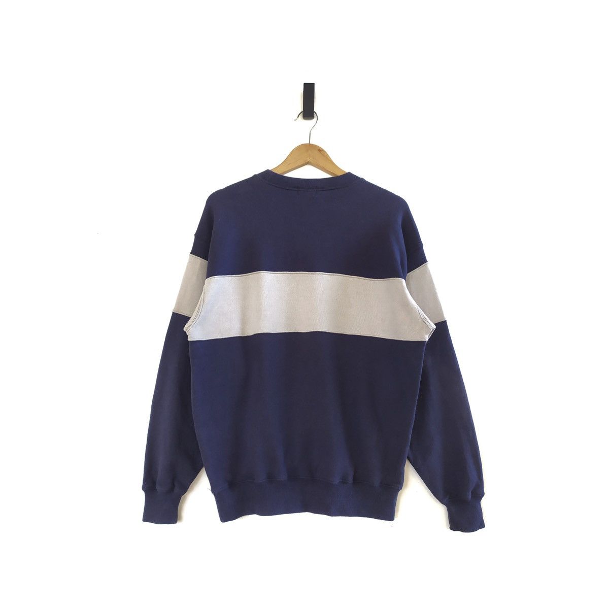Sergio Tacchini × Vintage Vintage Sergio Tacchini Crewneck Sweatshirt Size US L / EU 52-54 / 3 - 2 Thumbnail