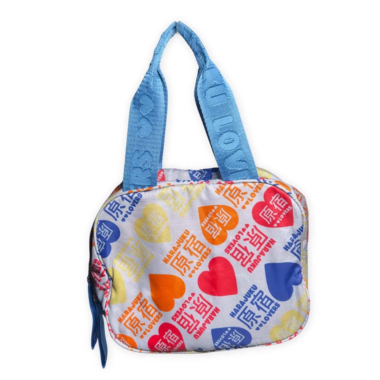 Other Harajuku Lovers Multicolor Hearts Tote Bag Chain Blue Red Size ONE SIZE - 3 Thumbnail