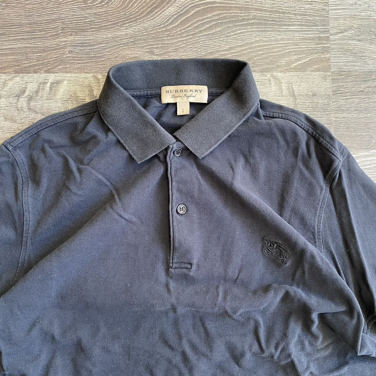 Burberry × Vintage Burberry polo shirt Size US M / EU 48-50 / 2 - 5 Thumbnail
