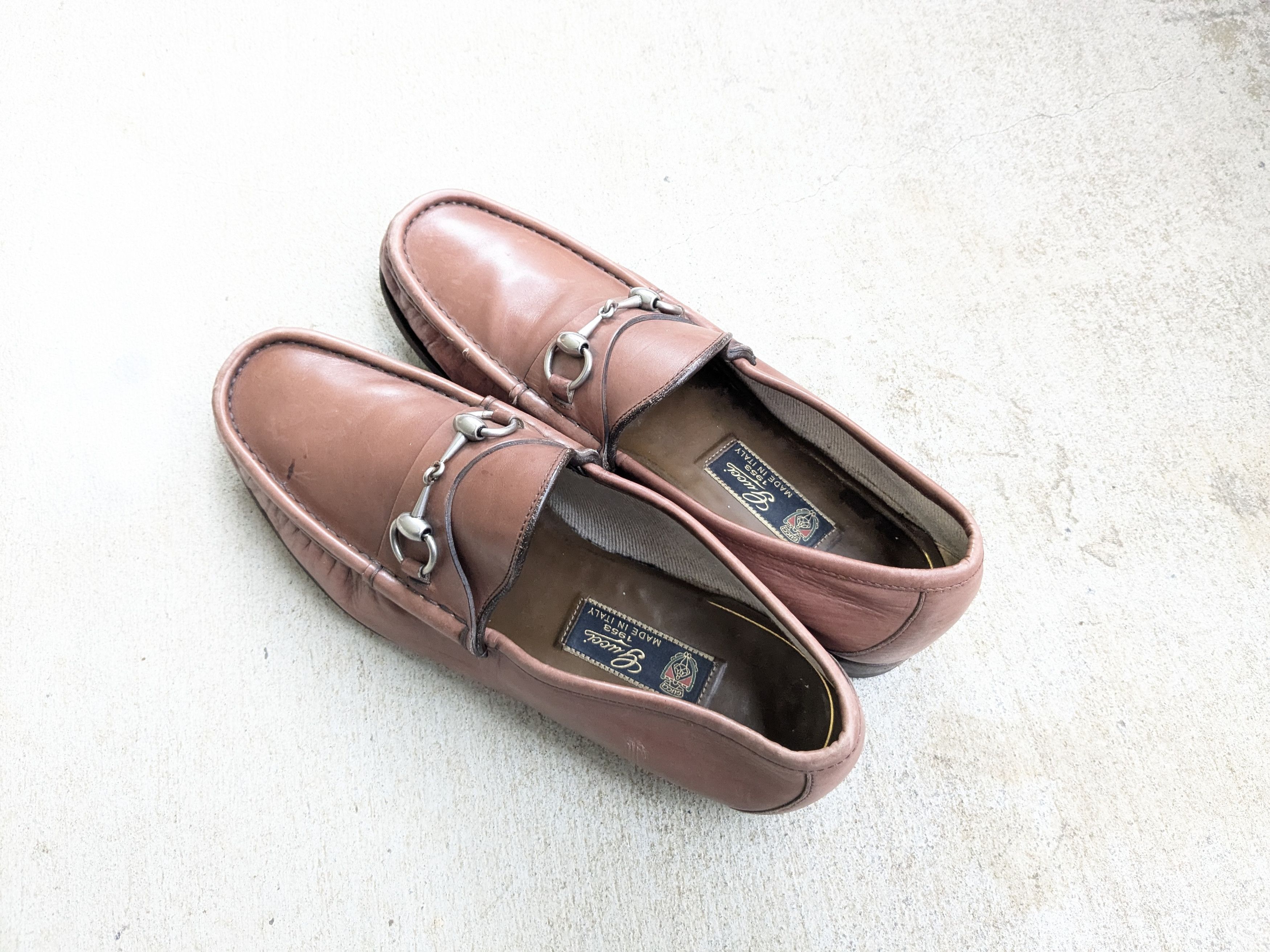 Gucci Gucci Horsebit Loafers Brown Leather 10 Rubber Size US 10 / EU 43 - 13 Thumbnail
