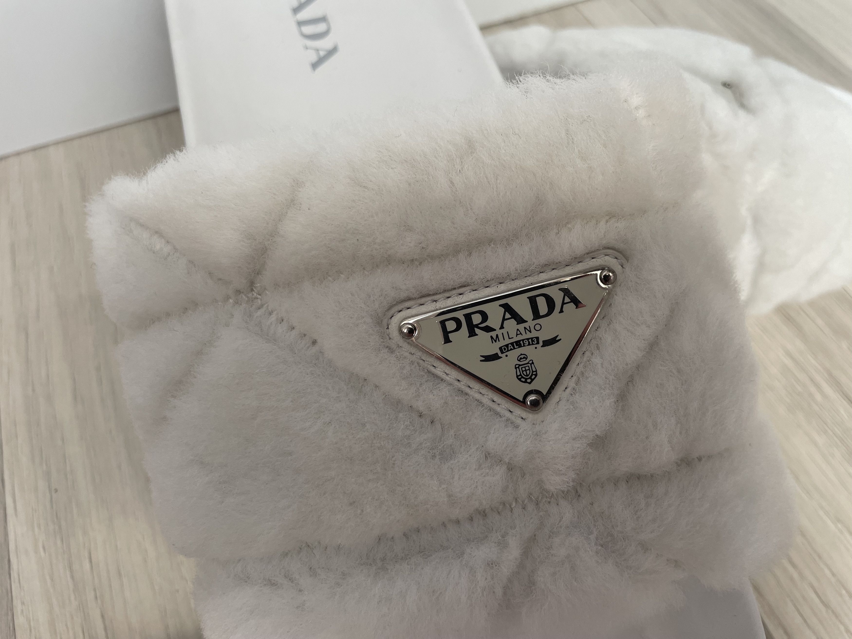 Prada Prada montone sandals new Size US 11 / IT 41 - 4 Thumbnail