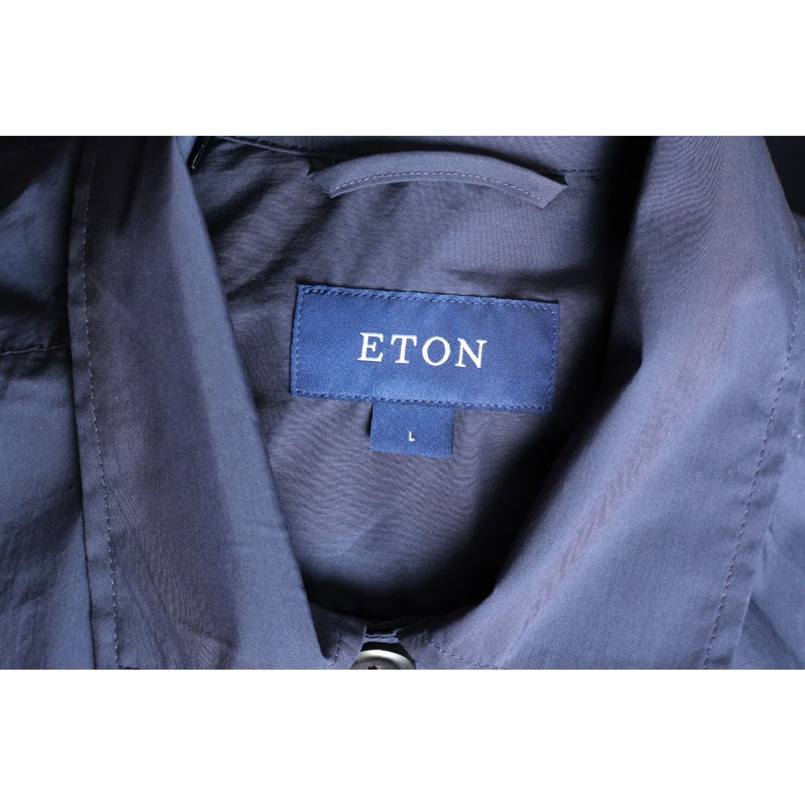 Eton ETON Super Lightweight Field Shirt Jacket Men L Blue MJ5943 Size US L / EU 52-54 / 3 - 6 Thumbnail