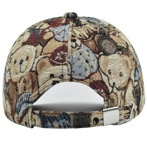 Japanese Brand × Vintage Baseball cap cute bear sun hat dog bear print hip-hop style Size ONE SIZE - 3 Thumbnail