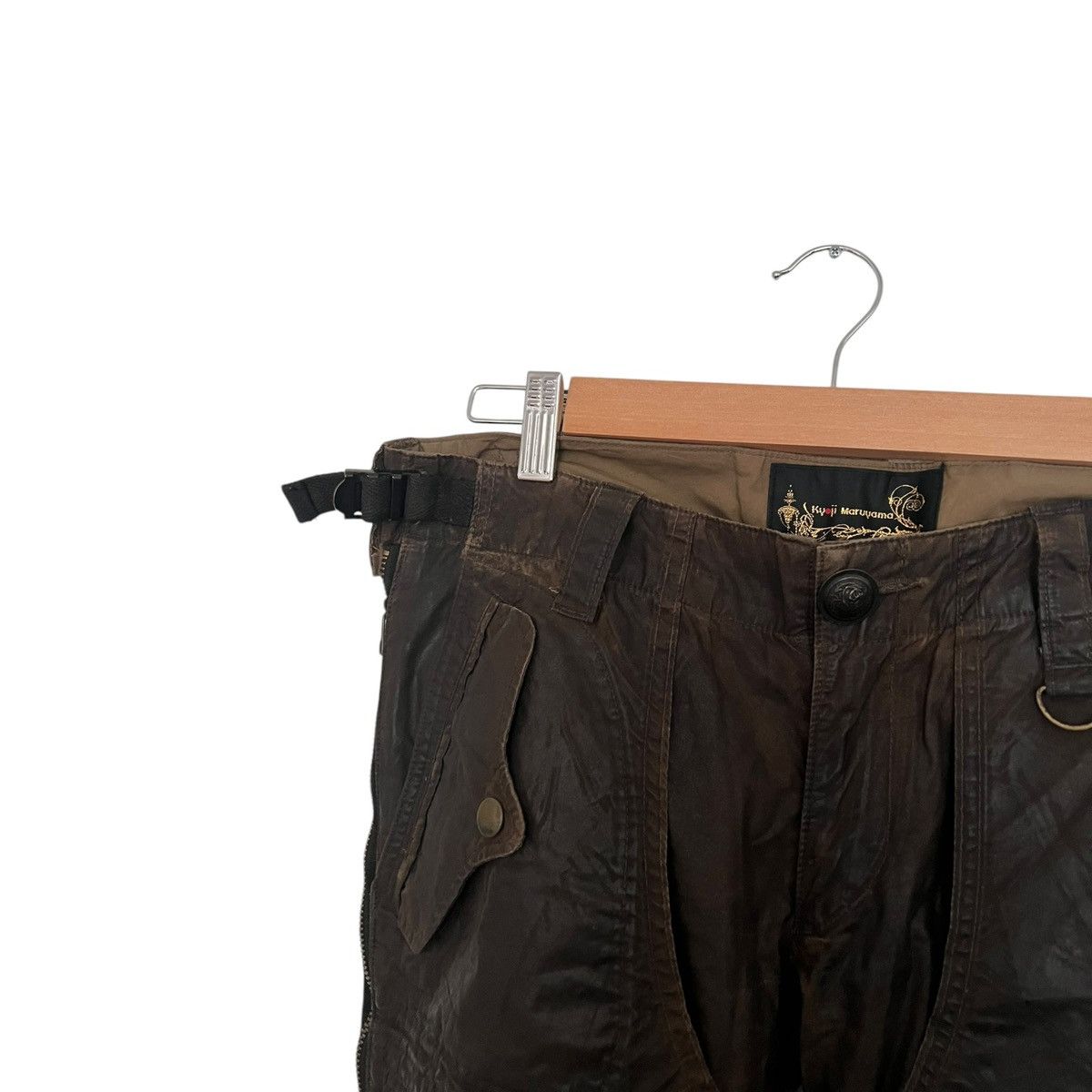 Kyoji maruyama multi zipper cargo pants
