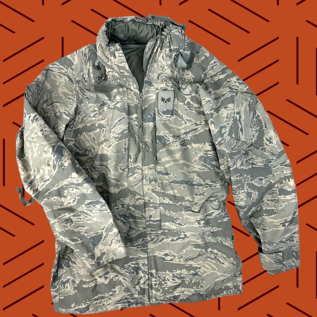 Propper VINTAGE PROPPER US AIR FORCE Parka Jacket Camouflage Military Outdoor Wind-Resistant Hooded - No, wait. Size US M / EU 48-50 / 2 - 1 Thumbnail