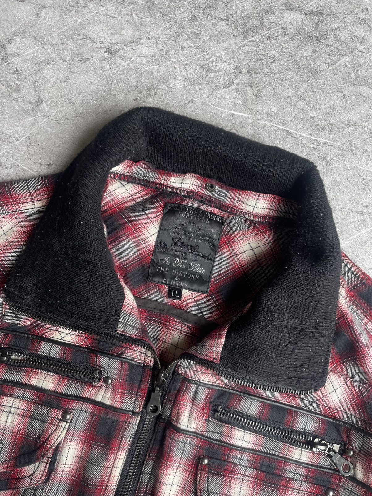 In The Attic In The Attic Plaid Bondage Jacket Size US M / EU 48-50 / 2 - 6 Thumbnail