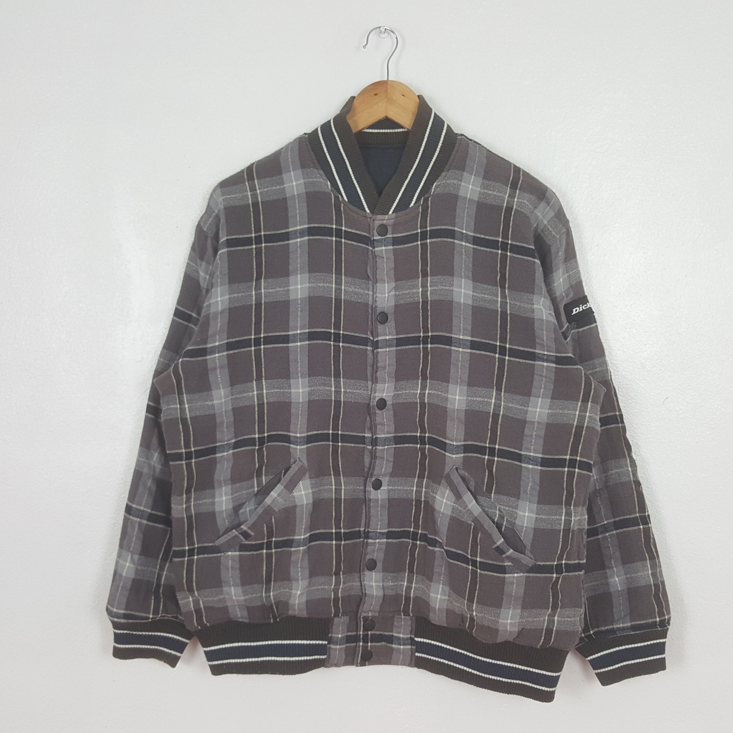 Dickies Vintage Dickies Reversible Bombers Jacket C321N12 Size US L / EU 52-54 / 3 - 1 Thumbnail