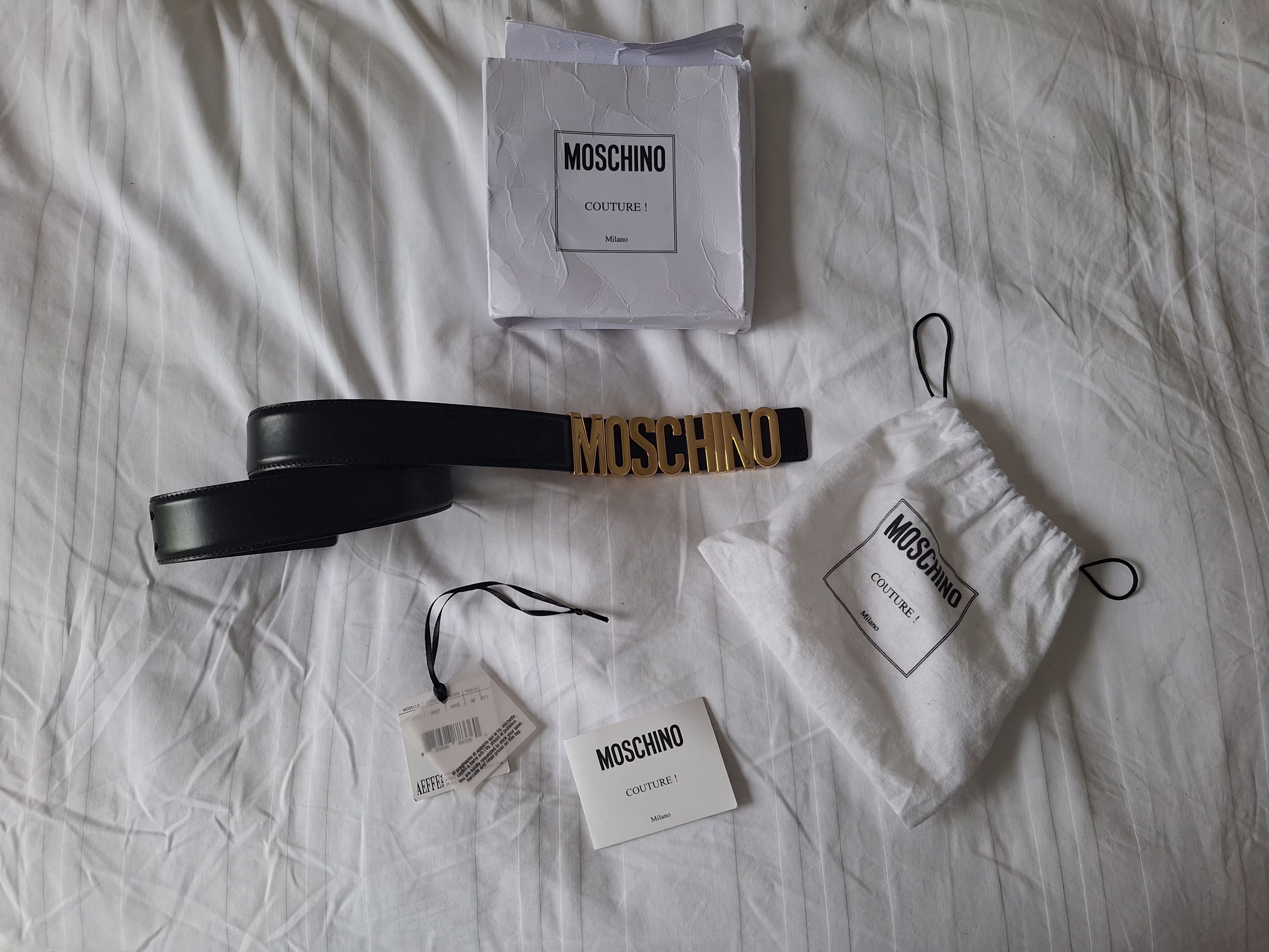 Moschino Moschino Belt Italian Size 38, UK XS Size ONE SIZE - 1 Thumbnail