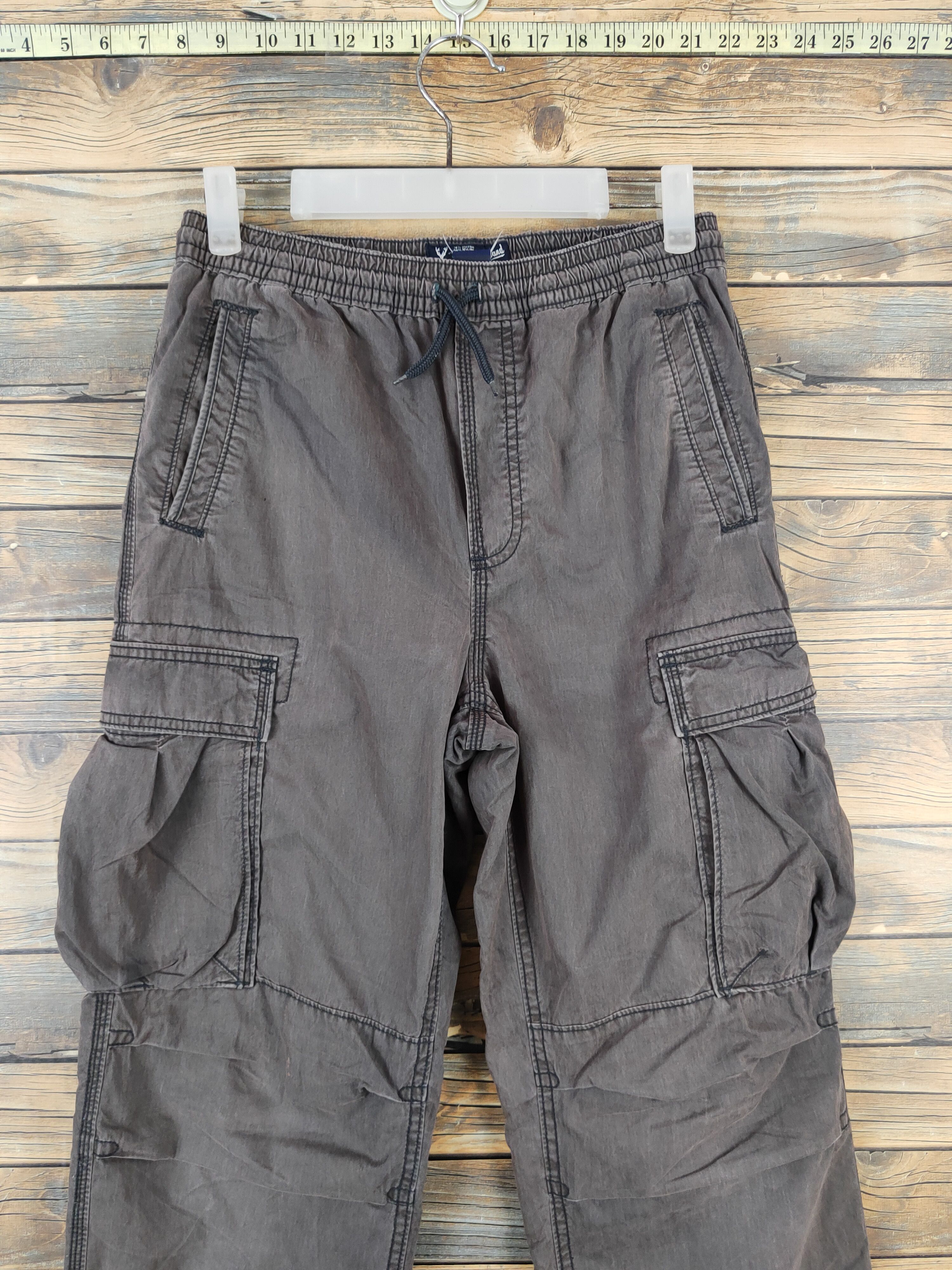 Gap Gap Dark Gray Faded Multipocket Sweatpants #W1013 Size US 26 / EU 42 - 2 Thumbnail
