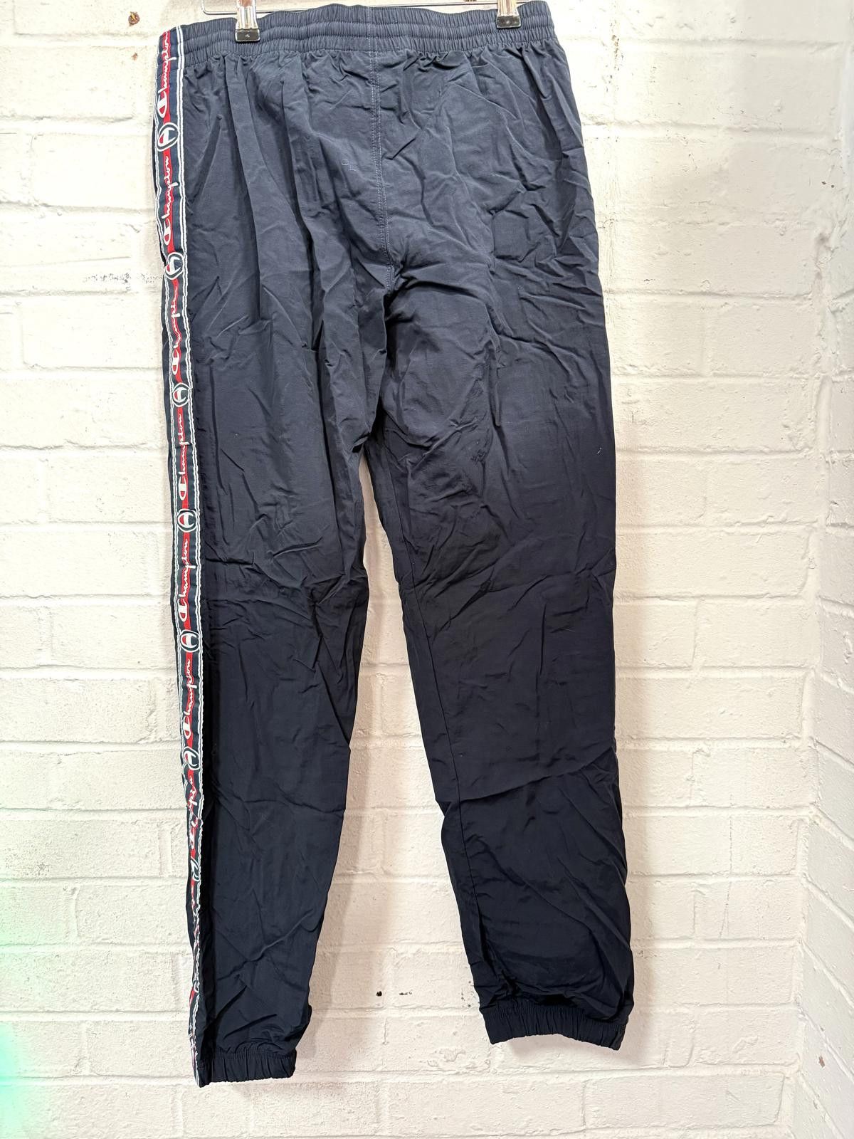 Champion Champion Mens Black Track Pants with Logo Tape Size US 32 / EU 48 - 4 Thumbnail