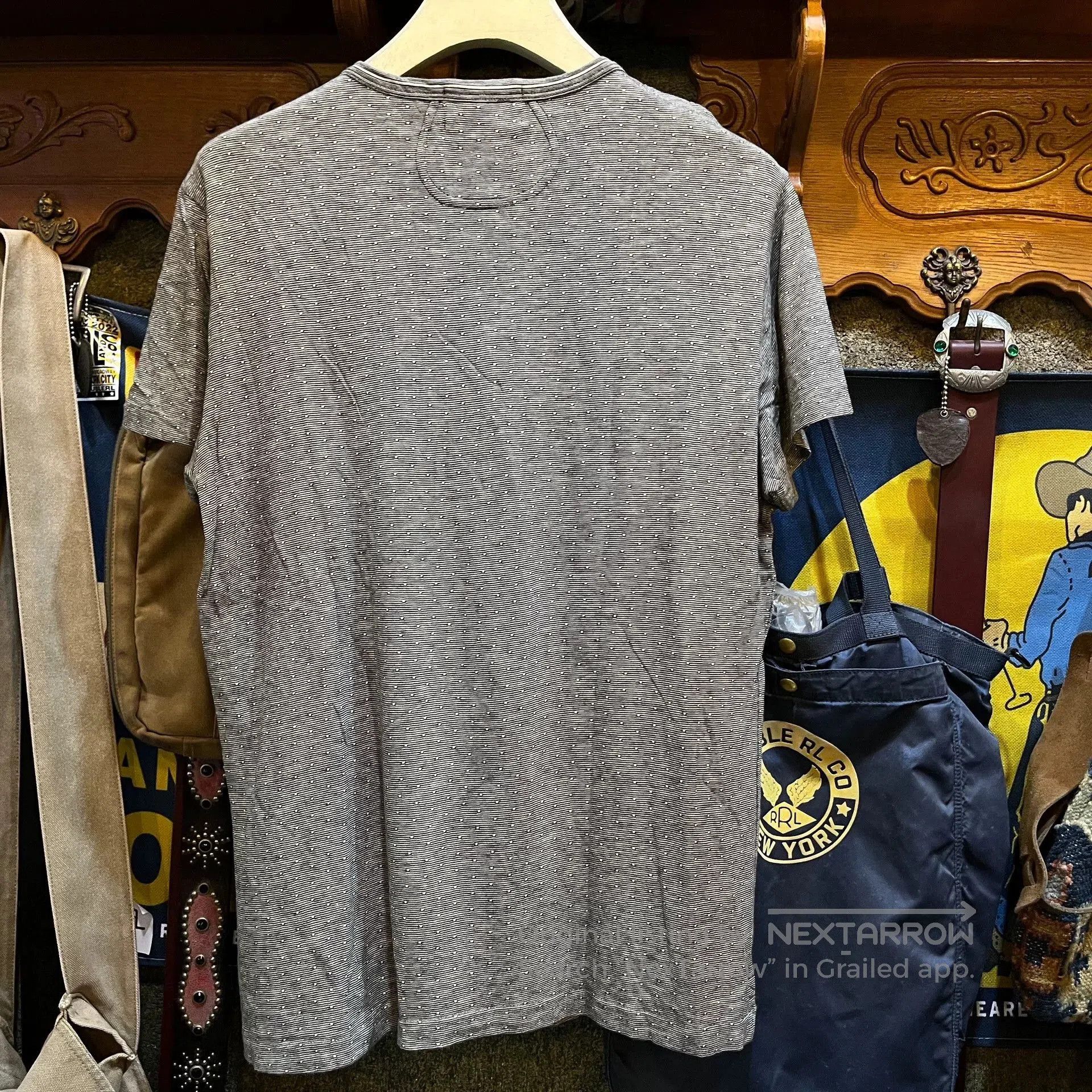 RRL Ralph Lauren RRL Double RL Henley Short. Size US L / EU 52-54 / 3 - 2 Thumbnail
