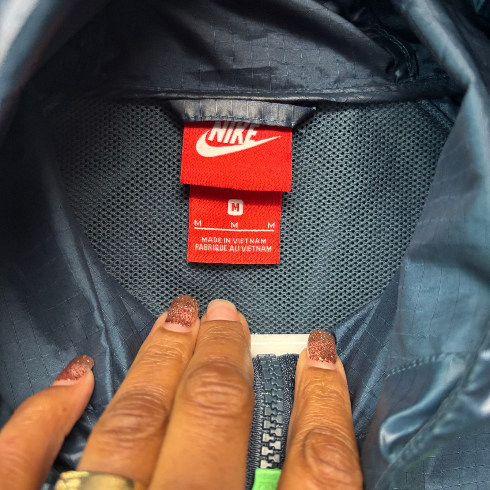 Nike Nike Windrunner Jacket Logo Zip Hooded Windbreaker Gorpcore Size M / US 6-8 / IT 42-44 - 11 Thumbnail