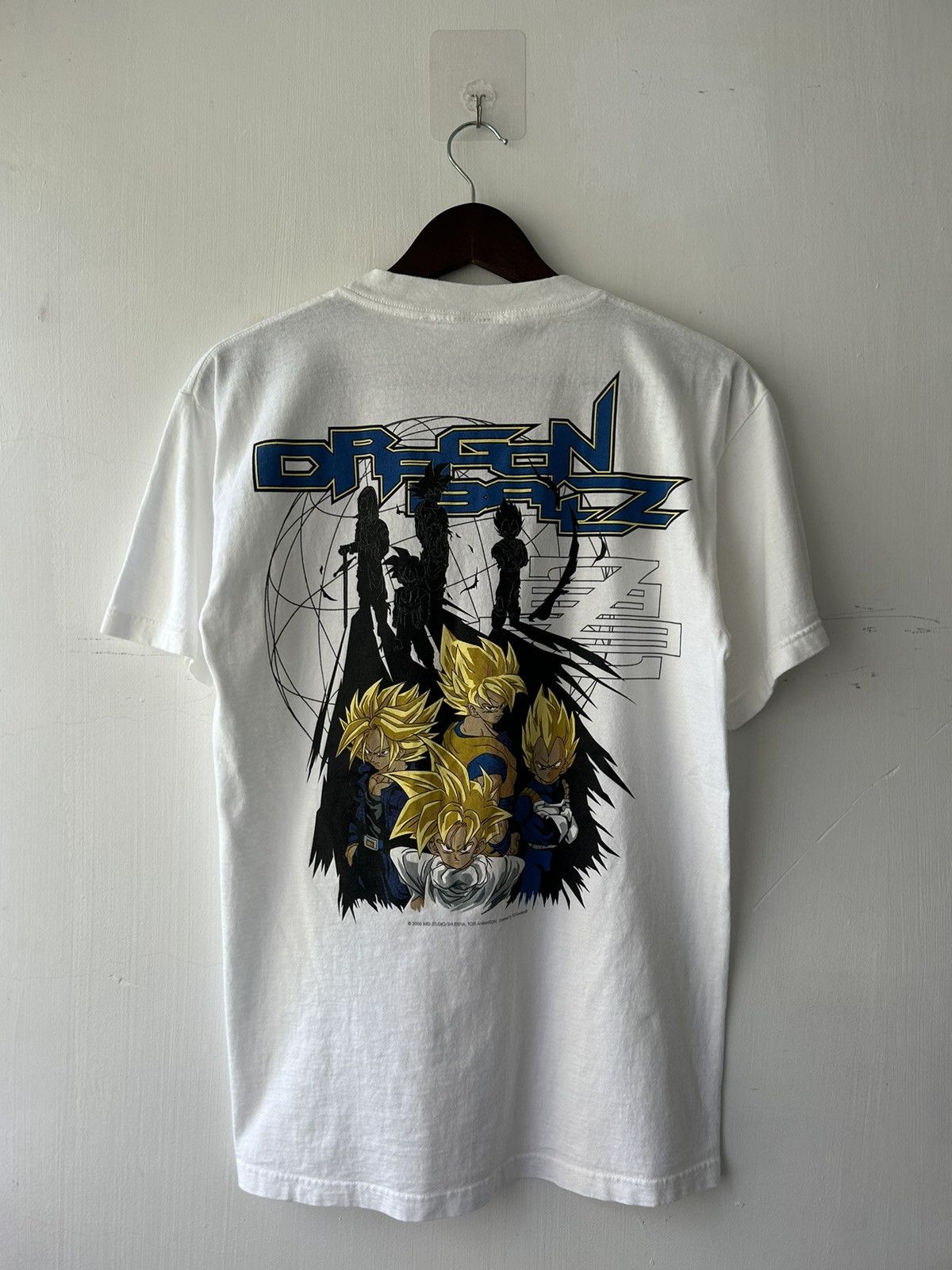 Anime Vintage 2000 DBZ Super Saiyans Dragon Ball Z Anime Tee Size US M / EU 48-50 / 2 - 4 Thumbnail