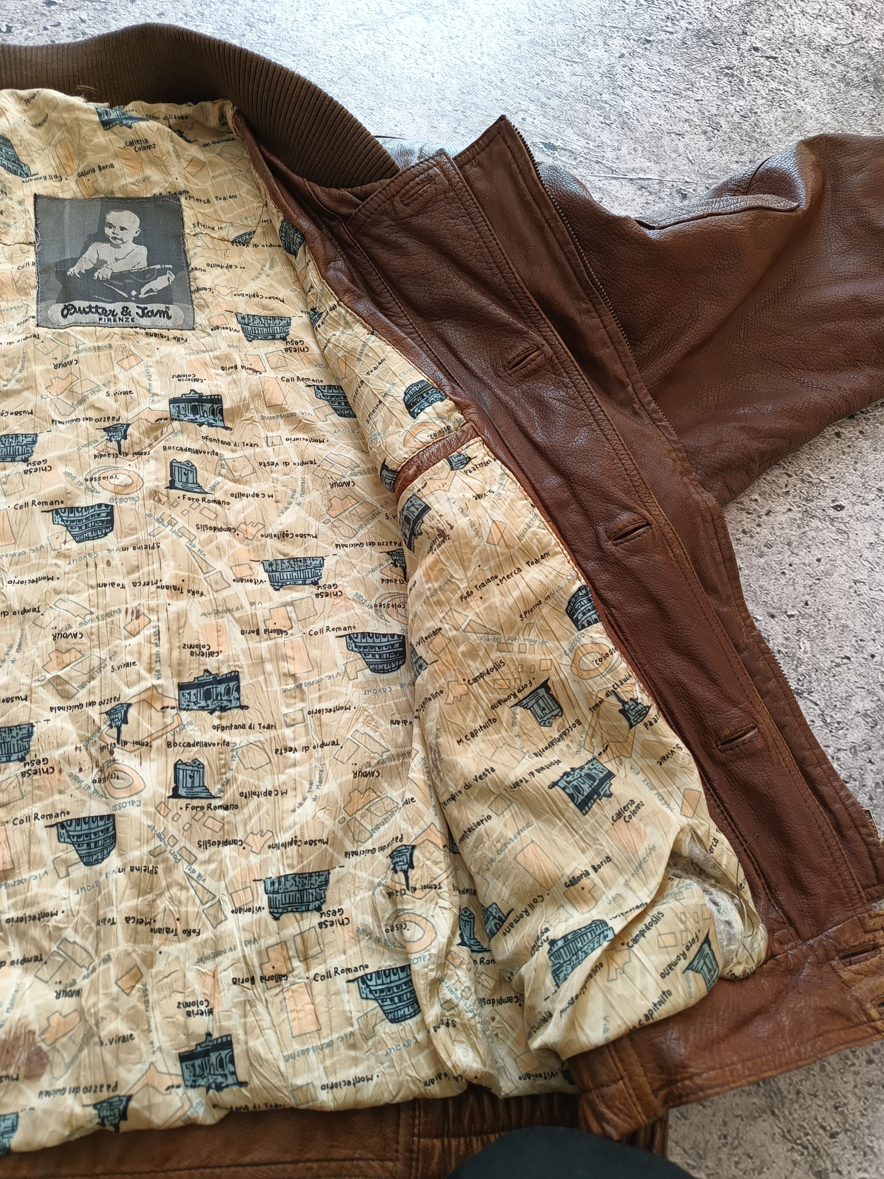 Vintage Vintage 90s Leather Motorcycle Jacket Premium Leather Size US M / EU 48-50 / 2 - 15 Thumbnail