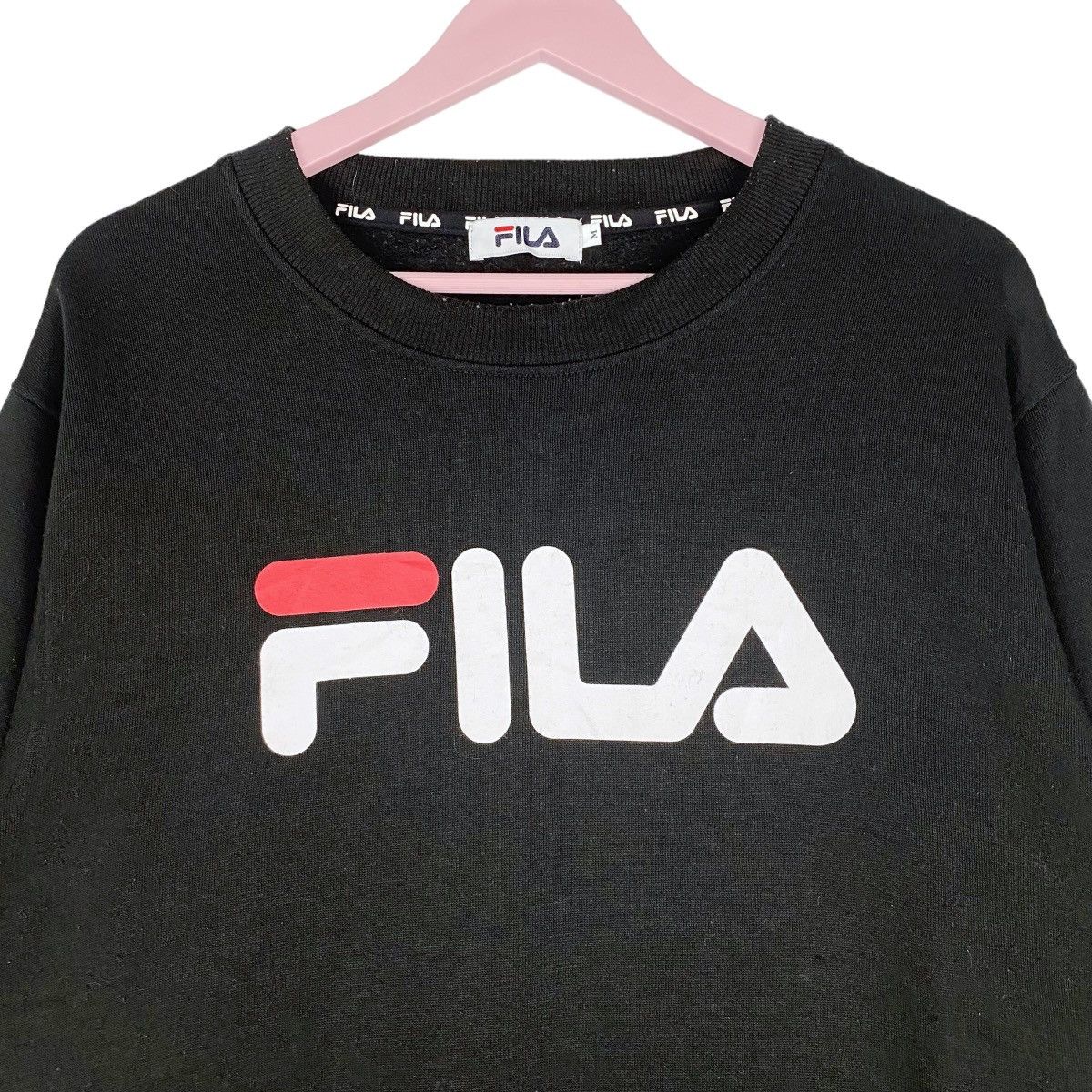 Fila Fila Sweatshirt Crewneck Pullover Jumper Size US M / EU 48-50 / 2 - 2 Thumbnail