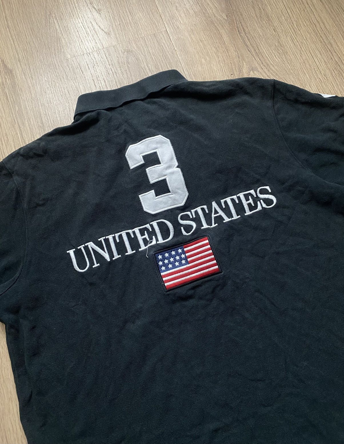 Polo Ralph Lauren × Vintage Vintage Polo rugby Polo Ralph Lauren USA #3 Big Logo USA Size US XL / EU 56 / 4 - 7 Thumbnail