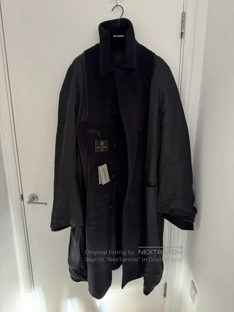 Balenciaga Balenciaga Luxurious Alpaca Wool Coat Size US L / EU 52-54 / 3 - 5 Thumbnail