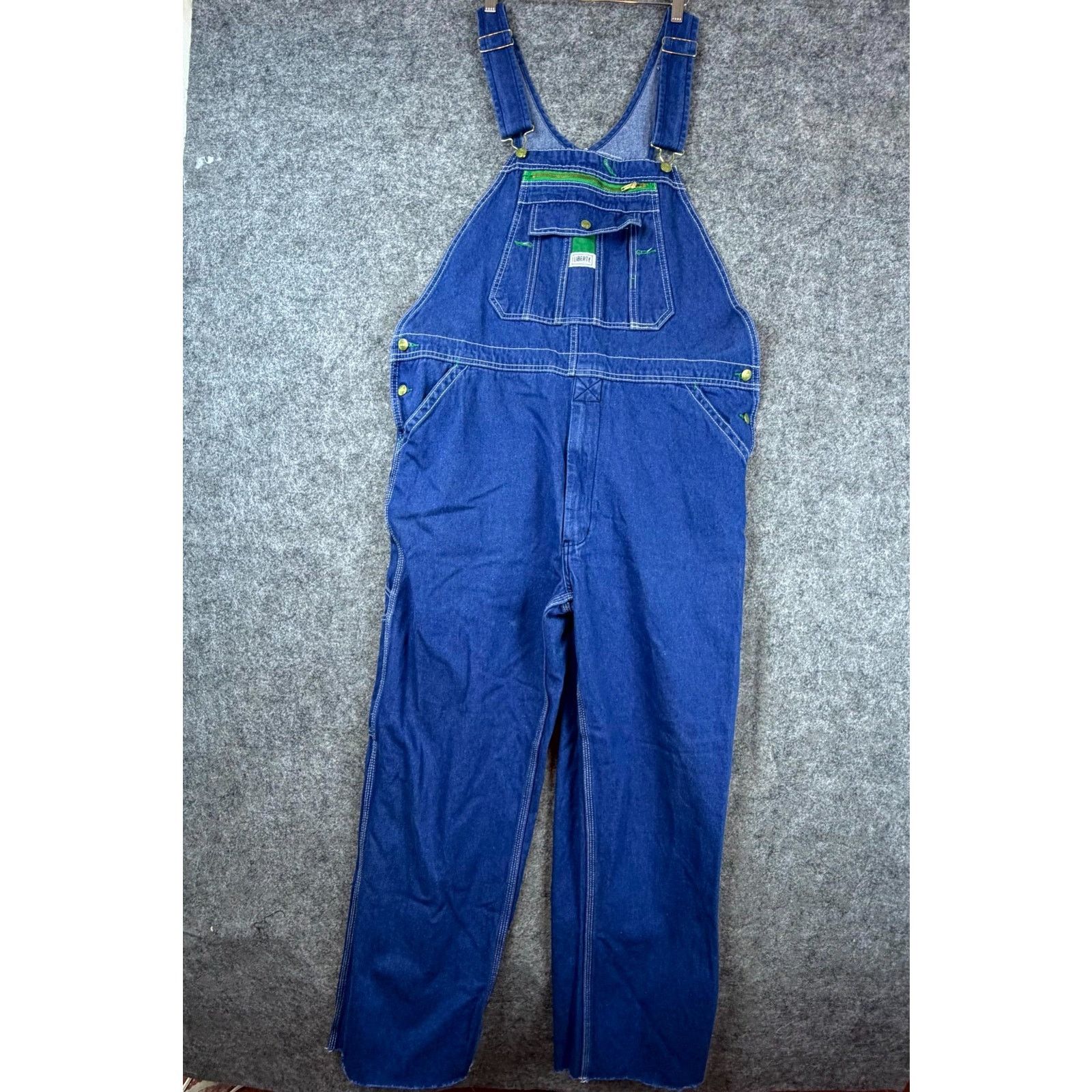 Liberty VTG Liberty Bib Overalls 40 Blue Denim Carpenter Dungaree Size US 40 / EU 56 - 1 Thumbnail