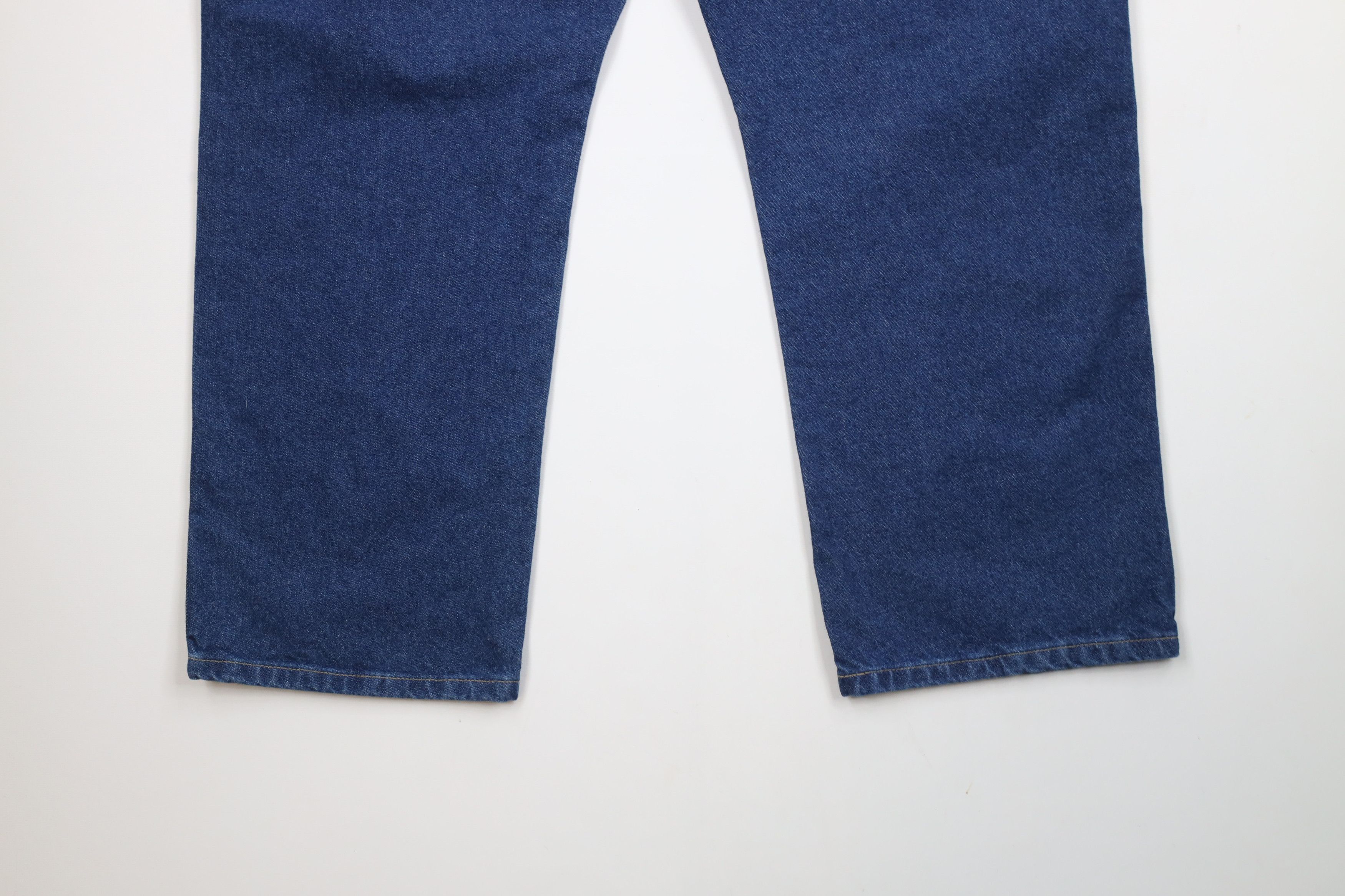 Dickies × Vintage Deadstock Vintage Y2K Dickies Wide Leg Dungaree Denim Jeans Size US 42 / EU 58 - 11 Thumbnail