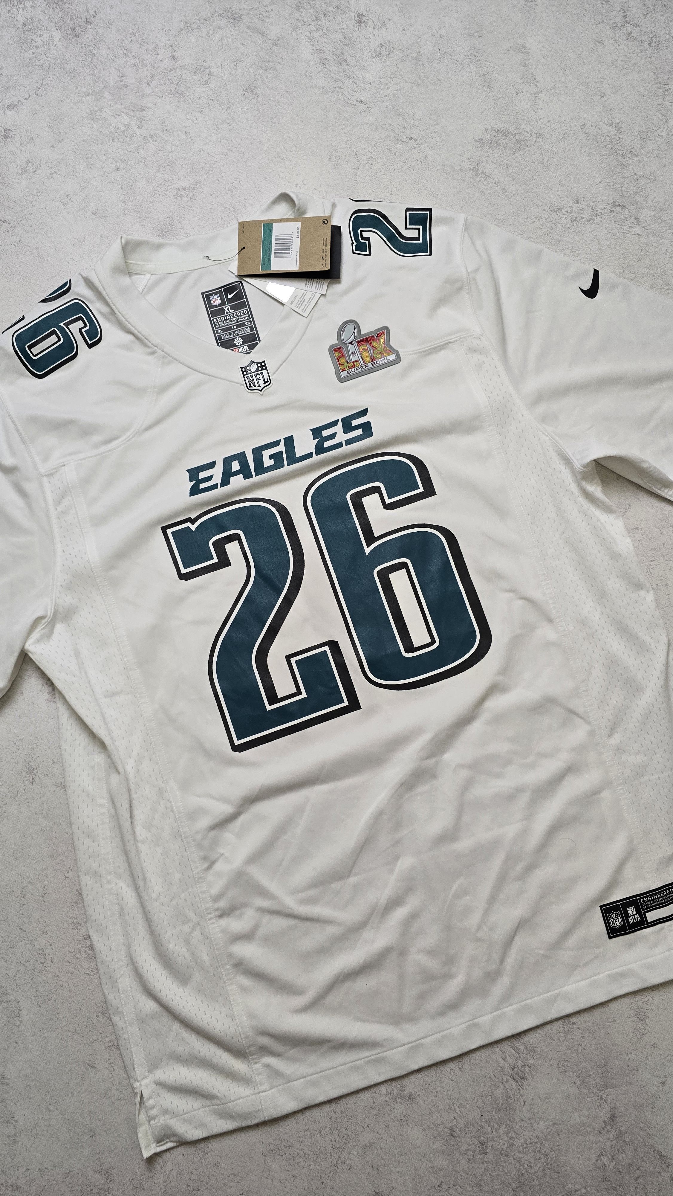 Nike Barkley Philadelphia Eagles Super Bowl LIX Fashion Jersey Size US XL / EU 56 / 4 - 11 Thumbnail