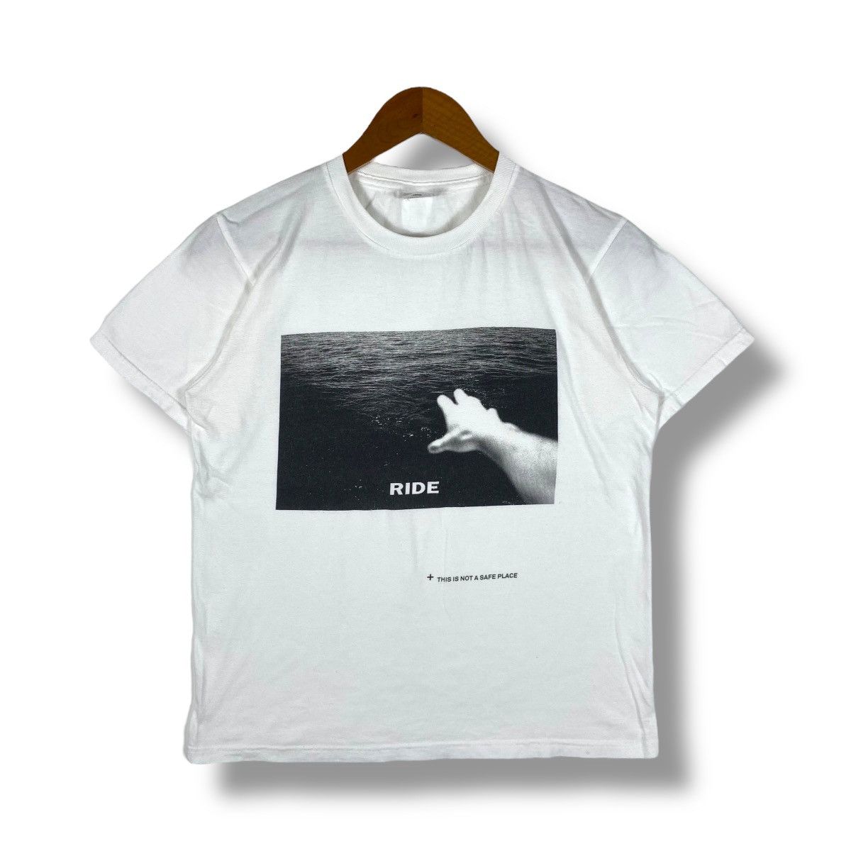 Band Tees RIDE This Is Not A Safe Place Album Shoegaze Band Tee Shirt Size US M / EU 48-50 / 2 - 1 Thumbnail