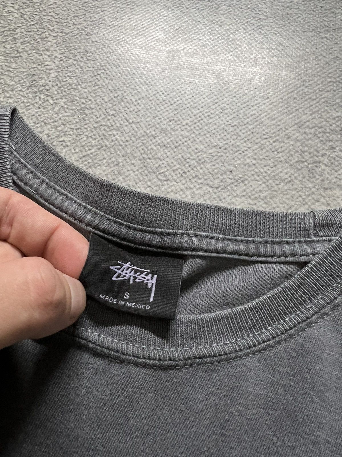 Stussy Vintage Y2k Faded Style Stussy 🩶 Japan Skate Long Sleeve 00s Size US S / EU 44-46 / 1 - 12 Thumbnail