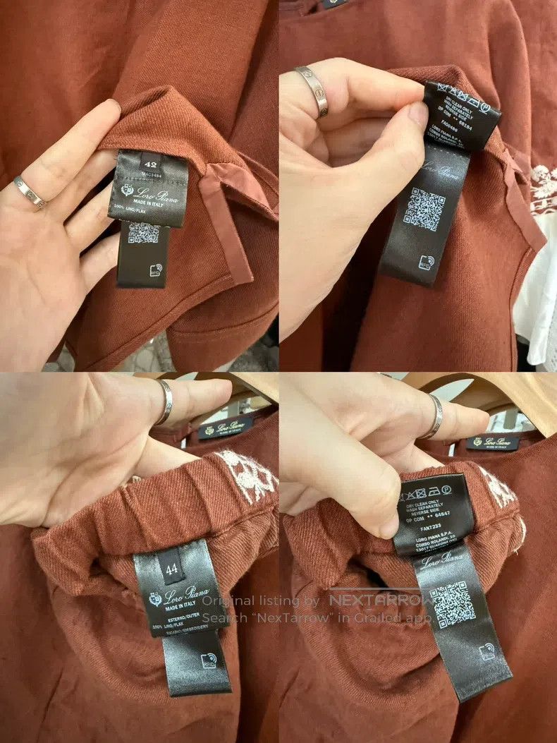 Loro Piana Loro Piana Linen embroidered shorts and linen top Size M / US 6-8 / IT 42-44 - 7 Thumbnail