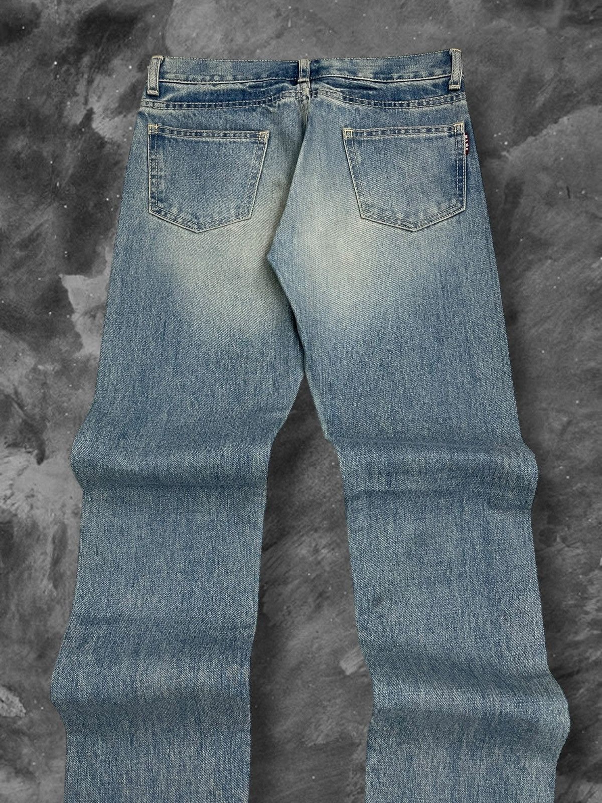 Hysteric Glamour Vintage 1990s Designer Japan Blue Blue Street Style Denim Size US 27 - 9 Thumbnail