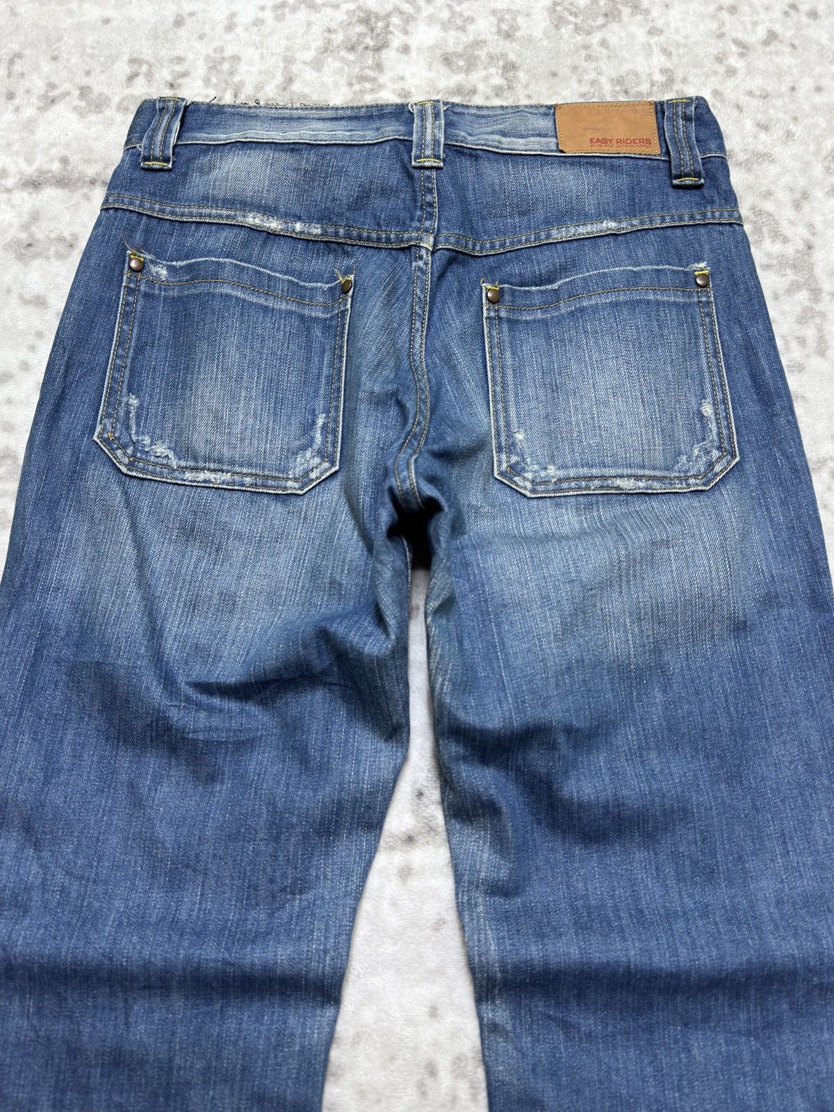 Japanese Brand Vintage Easy Rider Y2K Distressed Regular Fit Workwear Style Size US 30 / EU 46 - 8 Thumbnail