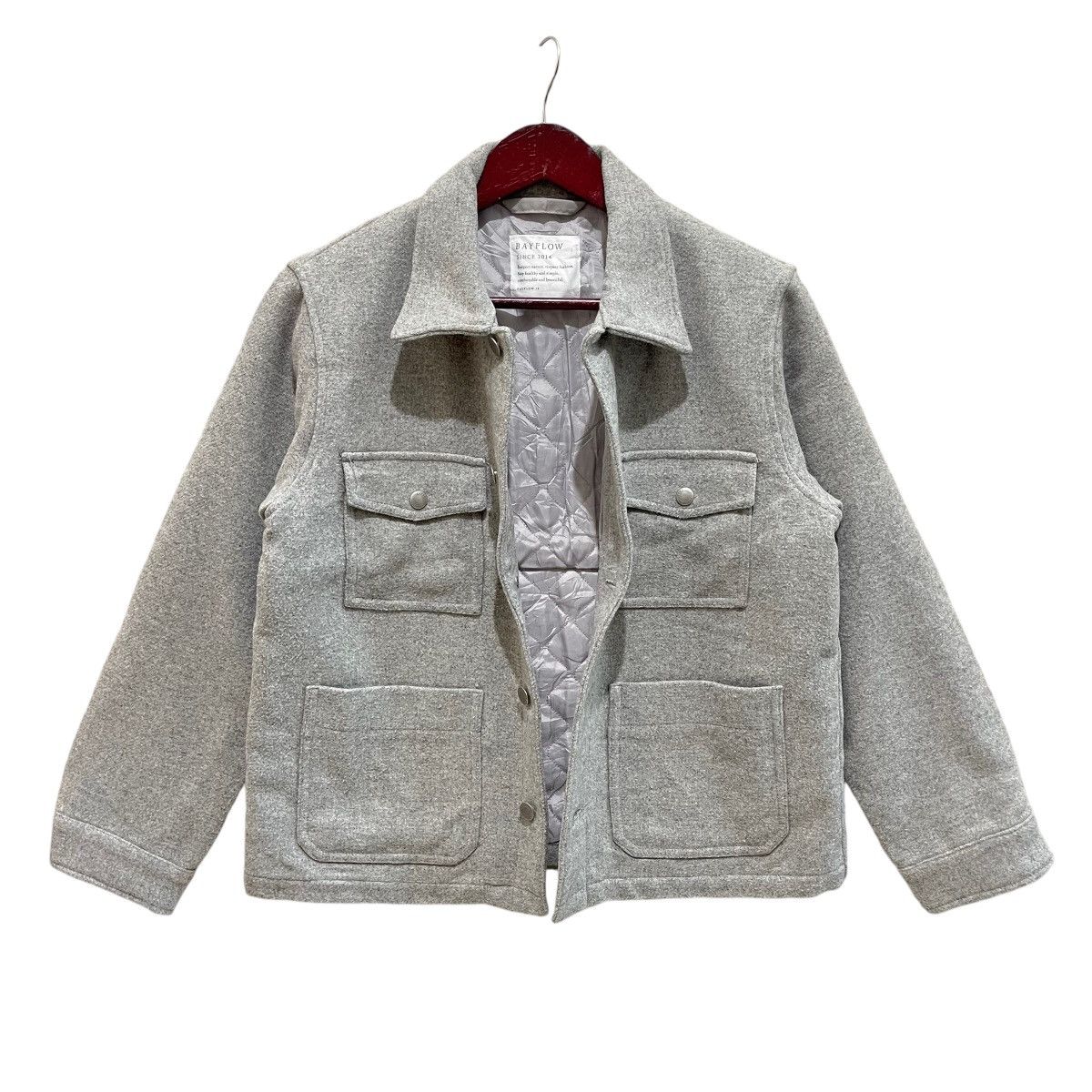 Japanese Brand Japanese Brand Bayflow Navajo Wool Button Trucker Jacket Size US M / EU 48-50 / 2 - 8 Thumbnail