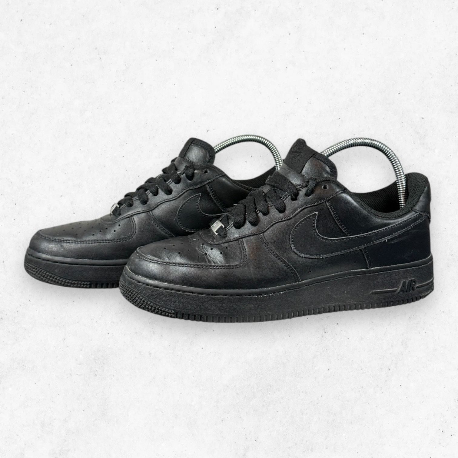 Nike Nike Air Force 1 Low Triple Black Mens Sz 10.5 Size US 10.5 / EU 43-44 - 3 Thumbnail