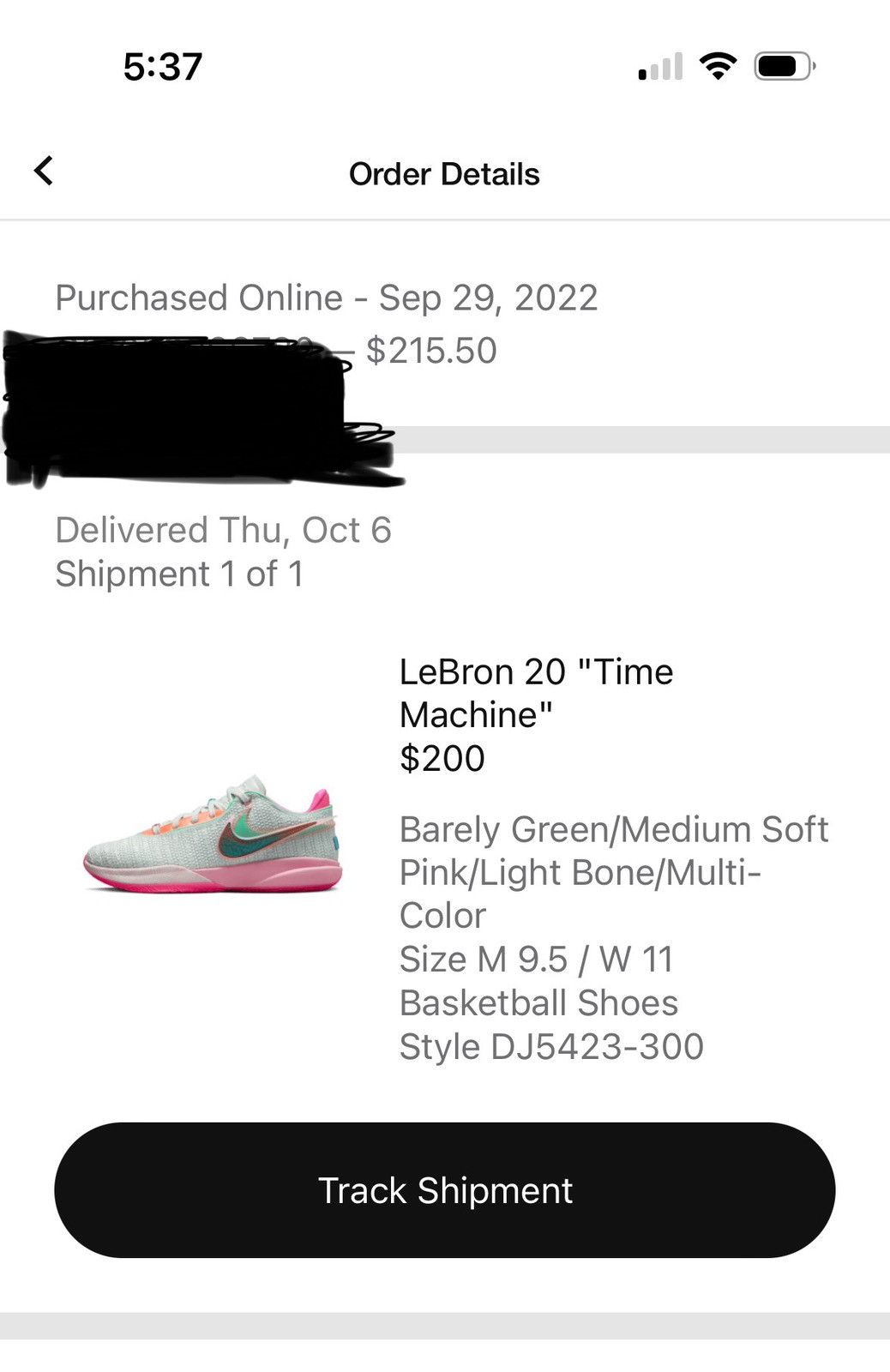 Nike Rare brand new Nike Lebron 20 Time Machine shoes Size 9 Size US 9 / EU 42 - 5 Thumbnail
