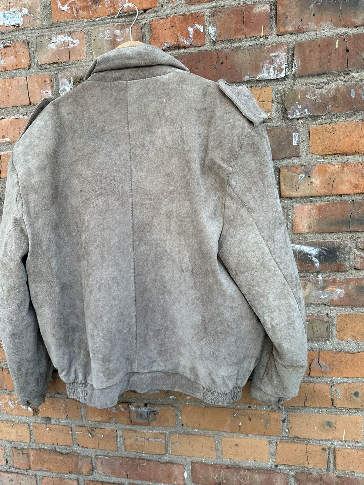 Japanese Brand Ralph Eton Suede Leather Jacket made in Korea Size US M / EU 48-50 / 2 - 13 Thumbnail