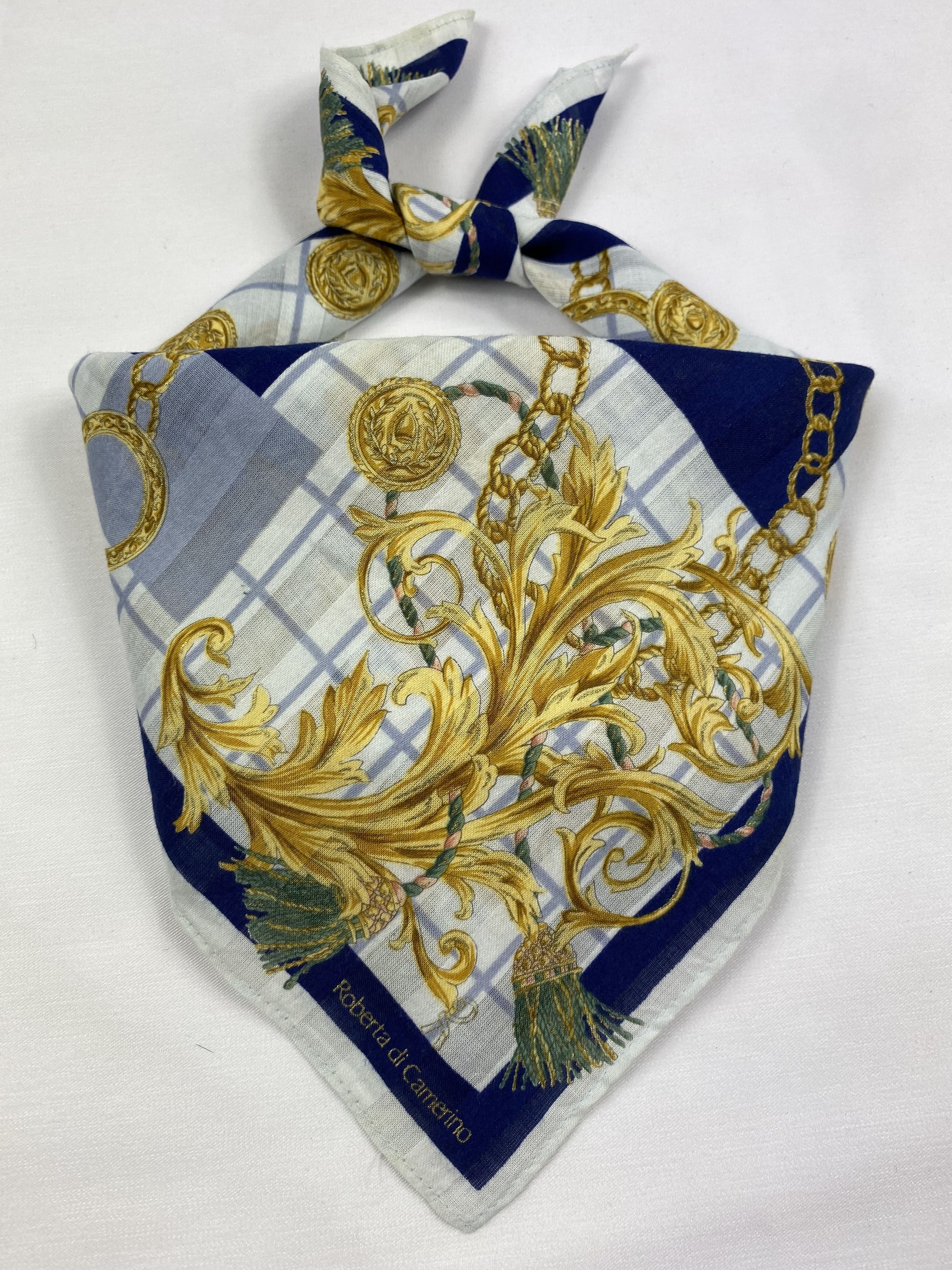 Roberta di Camerino × Vintage Roberta Di Camerino Handkerchief / Bandana / Neckerchief Size ONE SIZE - 1 Thumbnail