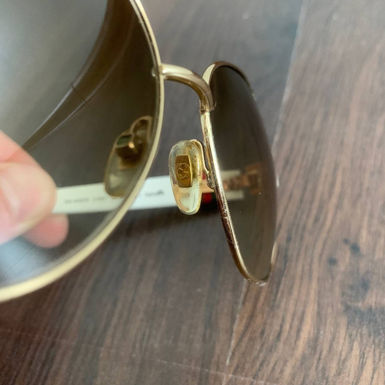 Dolce & Gabbana × Gucci Gucci gold sunglasses streetwear x supreme Size ONE SIZE - 8 Thumbnail