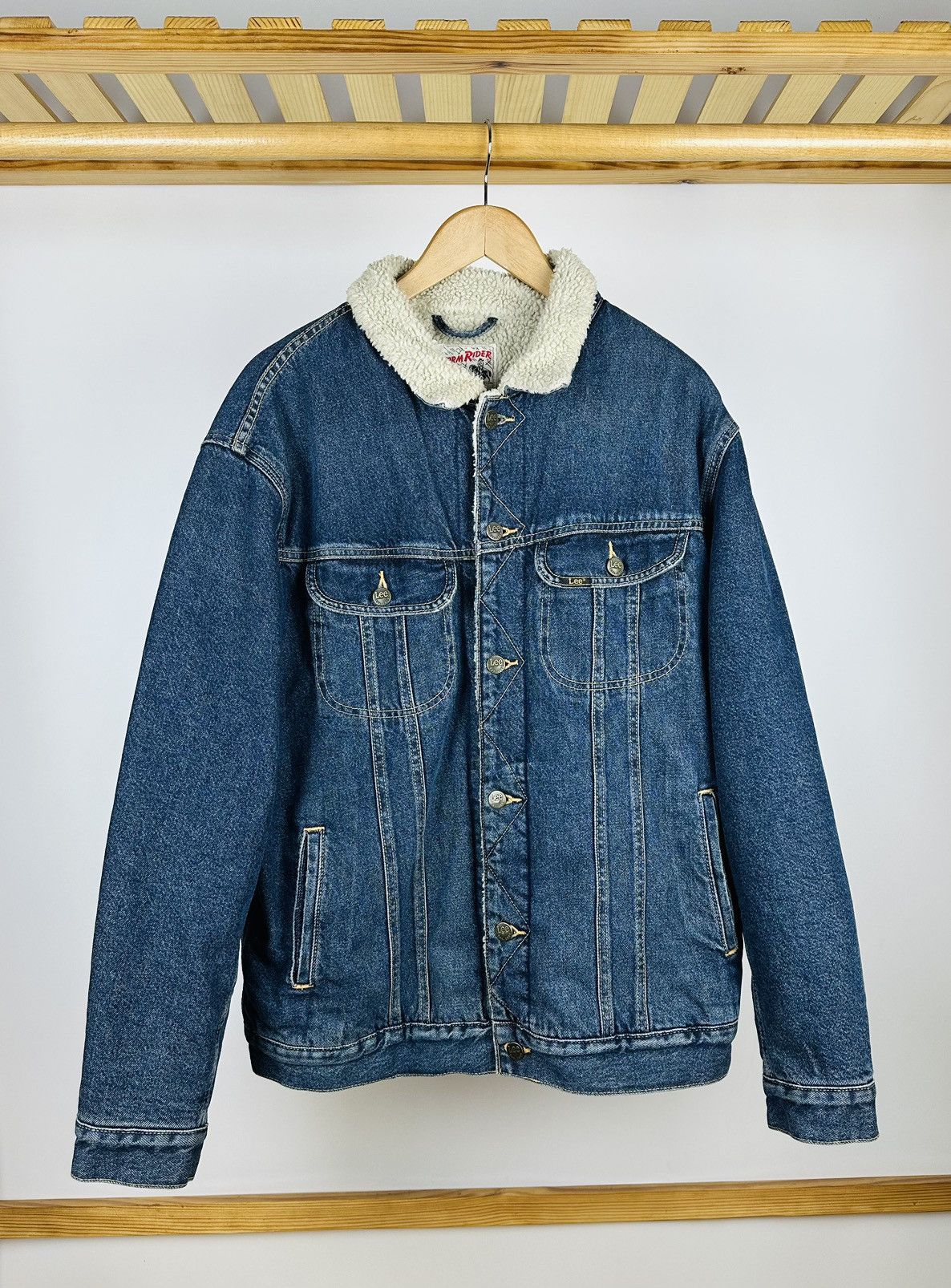 Lee Vintage Lee Storm Rider Jacket Sherpa Size XL Size US XL / EU 56 / 4 - 1 Thumbnail