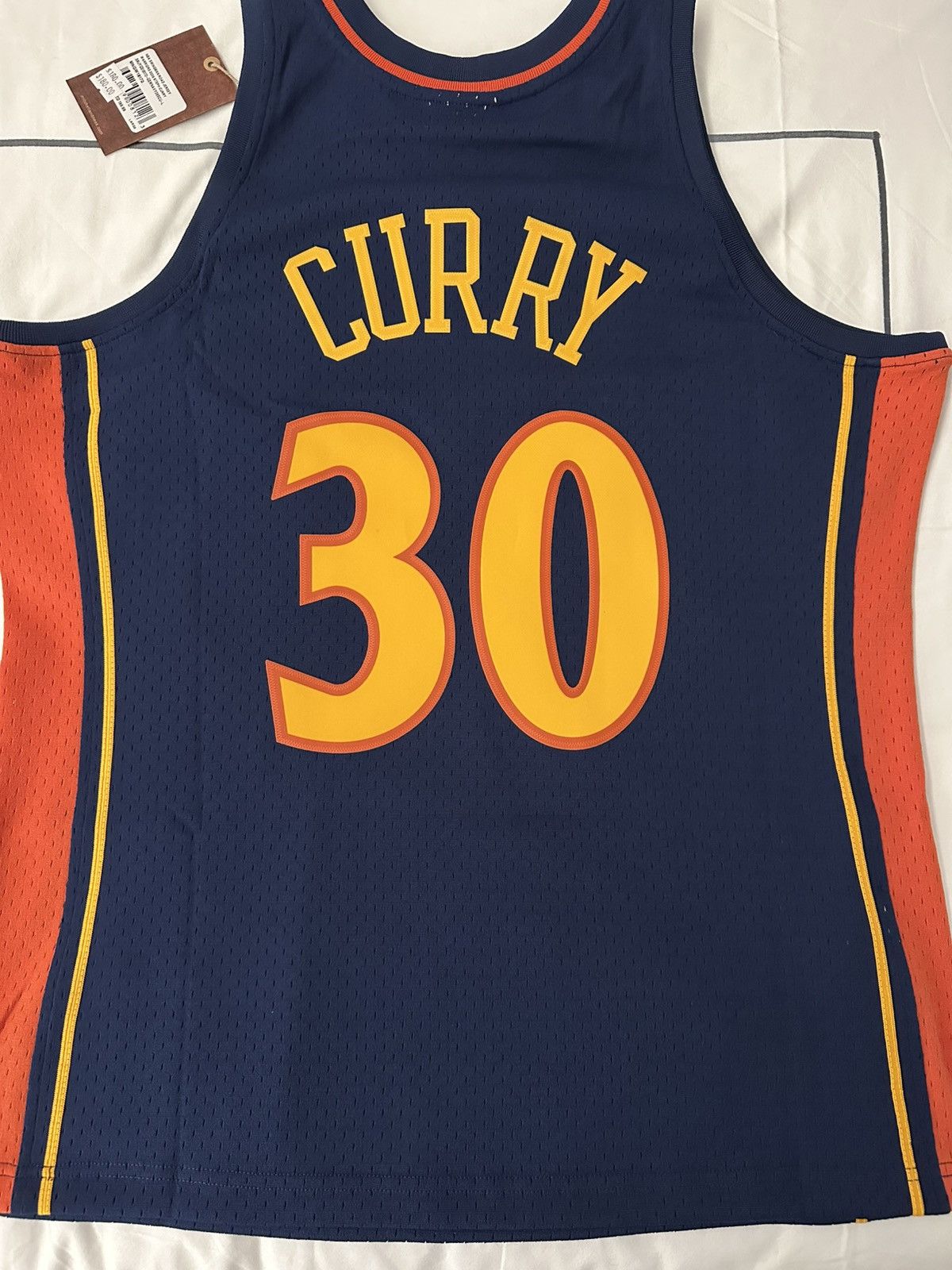 Mitchell & Ness × NBA NEW Stephen Curry 2009-2010 Golden State Warriors Large Size US L / EU 52-54 / 3 - 2 Thumbnail