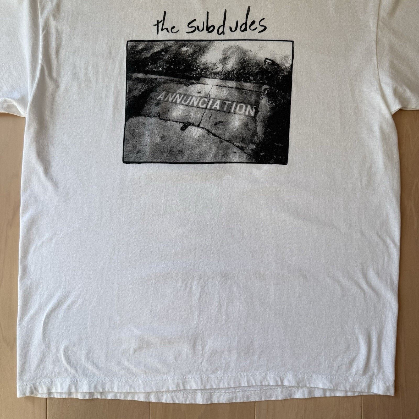 Vintage Vintage The Subdudes Shirt 2XL White 90s Nice Man Rock Music Size US XXL / EU 58 / 5 - 3 Thumbnail