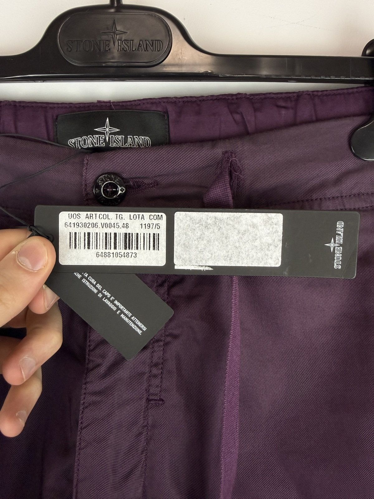 Stone Island Purple Stone Island Shadow Project trousers (new wifh tags) Size US 32 / EU 48 - 6 Thumbnail