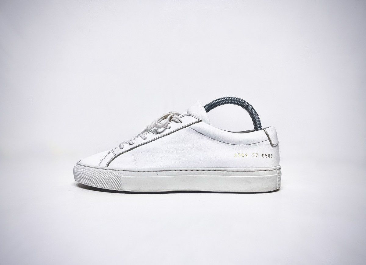 Common Projects Common Projects Women's Original Achilles Sneakers | White Size US 7 / IT 37 - 1 Thumbnail