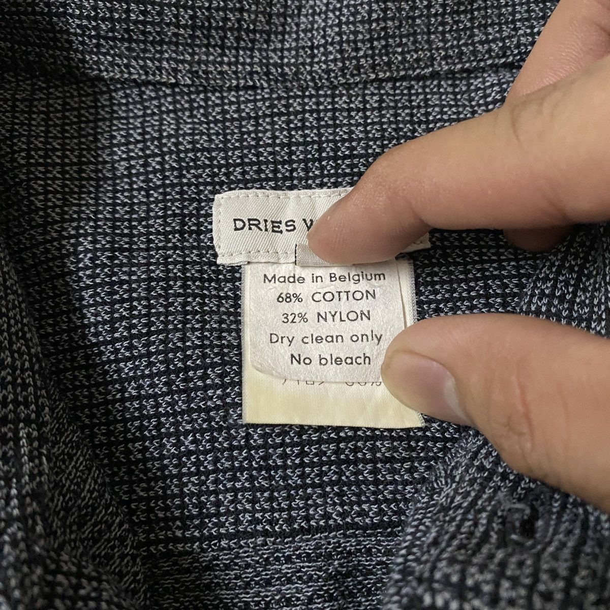 Dries Van Noten Vintage Dries Van Noten 2 Pockets Plaid Shirts Size US M / EU 48-50 / 2 - 9 Thumbnail