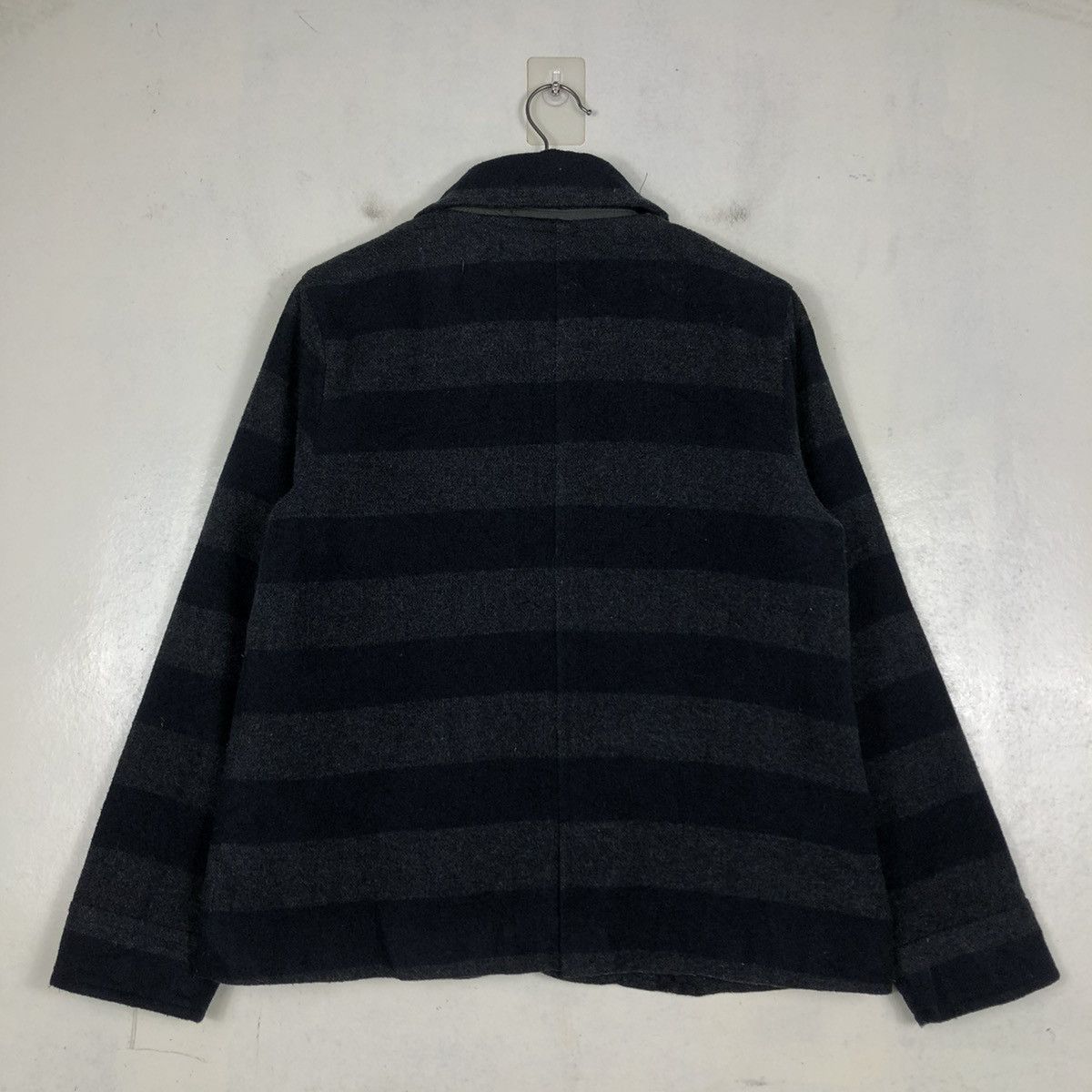 Japanese Brand 📌VINTAGE WORK WOOL JACKET OUTER WEAR LABEL ISSEY MIYAKE Size US M / EU 48-50 / 2 - 10 Thumbnail